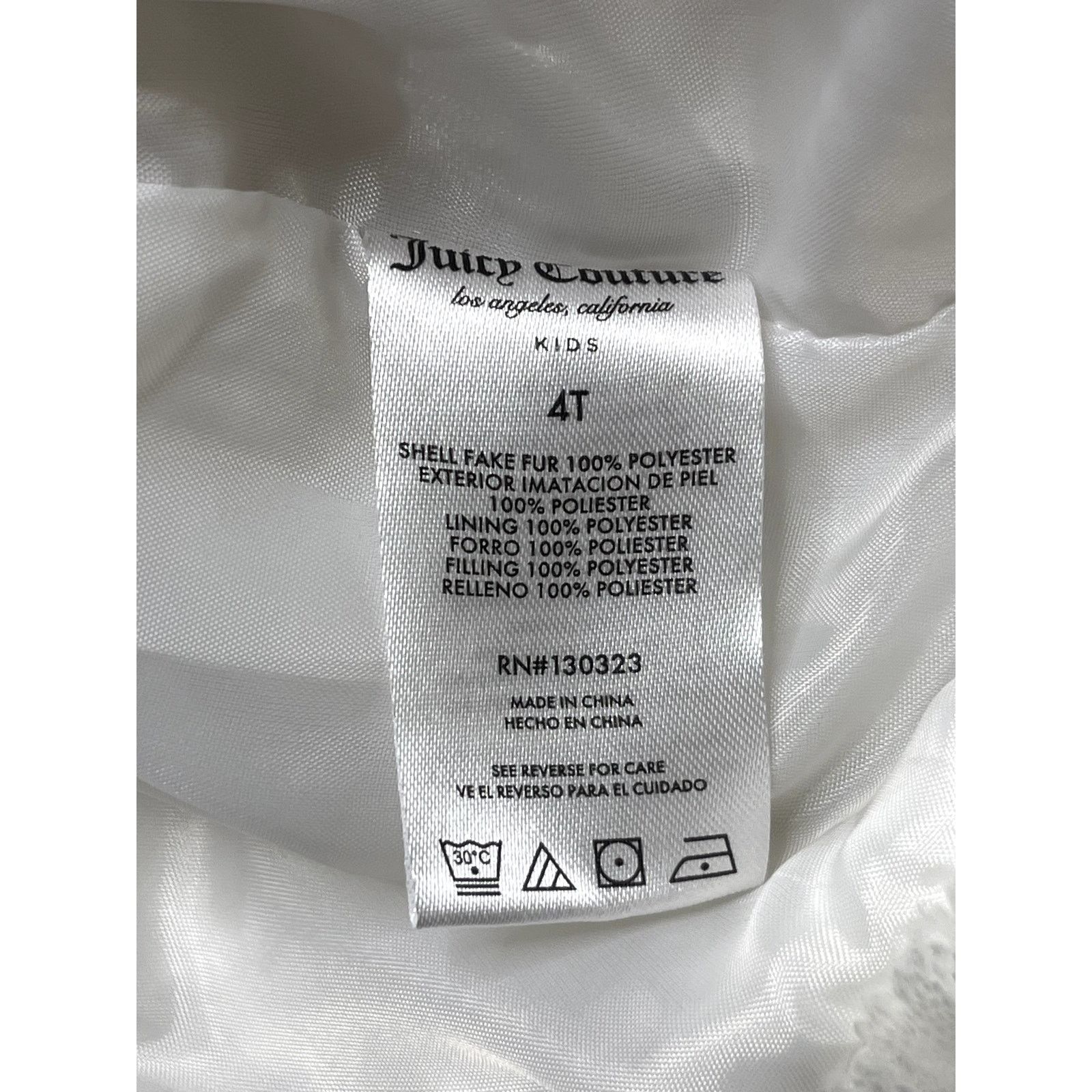 Juicy Couture Juicy Couture Jacket Girls 4T Size S / US 4 / IT 40 - 5 Thumbnail