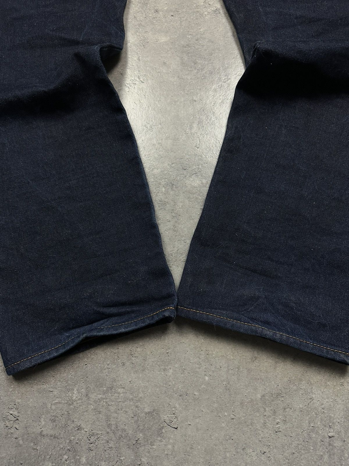 Evisu × Vintage Evisu blue navy half myde umi yama hawai vulcan Size US 36 / EU 52 - 13 Thumbnail