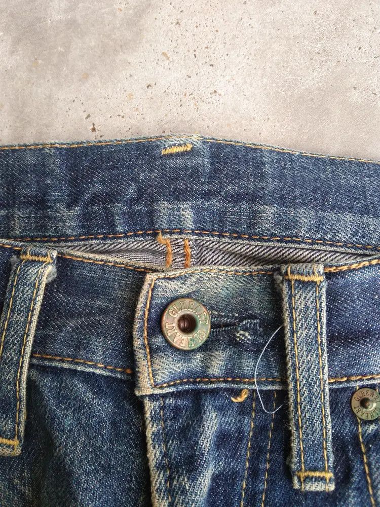 Japanese Brand Vintage GLHEART x BIG JOHN Selvedge Distressed Jeans Size US 29 - 10 Thumbnail