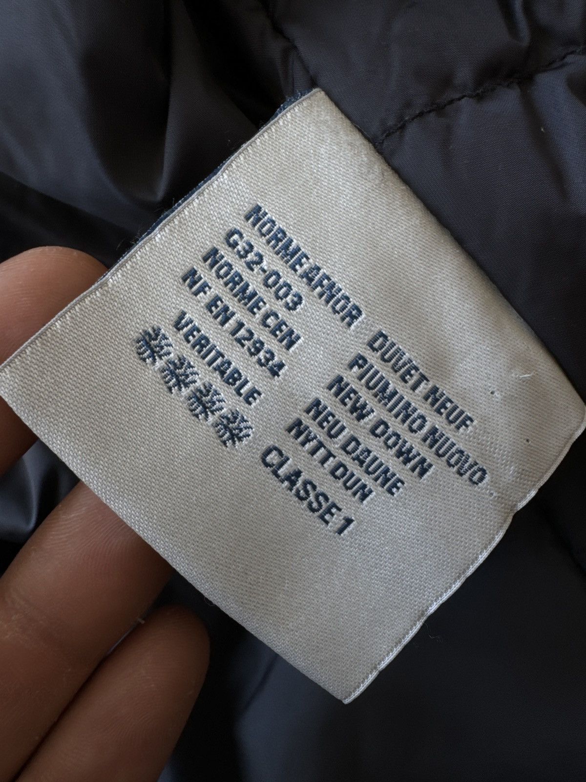 Moncler Moncler Navy Raincoat Size US M / EU 48-50 / 2 - 5 Thumbnail