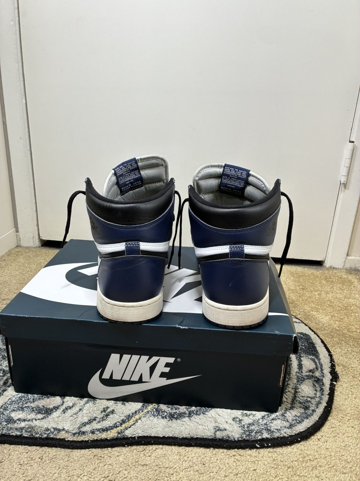 Jordan Brand Jordan 1 Retro OG midnight navy size 11.5 Size US 11.5 / EU 44-45 - 2 Thumbnail