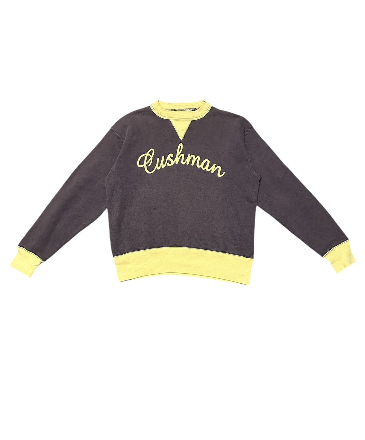 Cushman Vtg 50s-60s repro double v Cushman sweatshirt 2 town Size US L / EU 52-54 / 3 - 1 Thumbnail