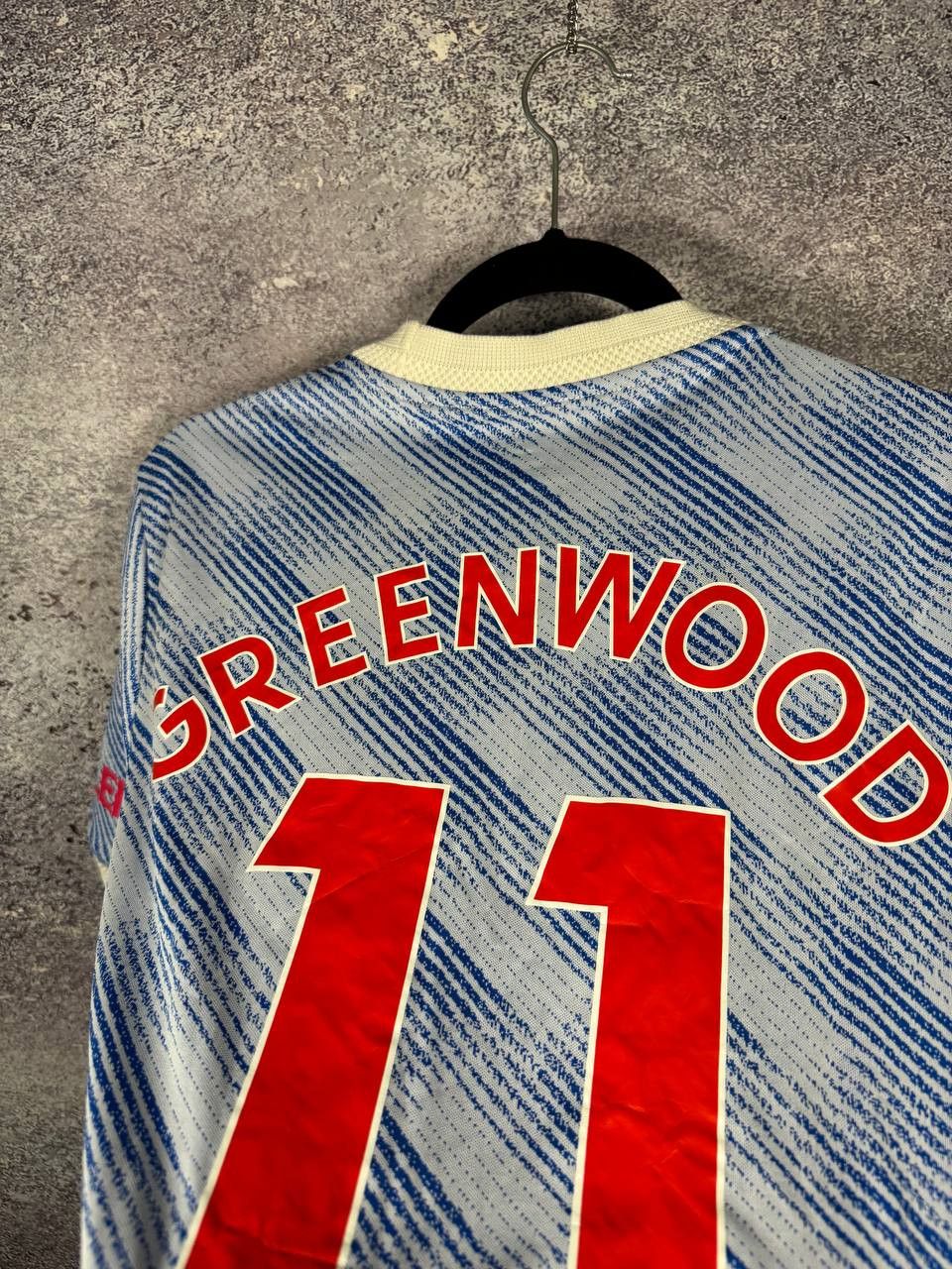 Vintage GREENWOOD Manchester United 2021/22 Away Fan Soccer Jersey Size US M / EU 48-50 / 2 - 13 Thumbnail