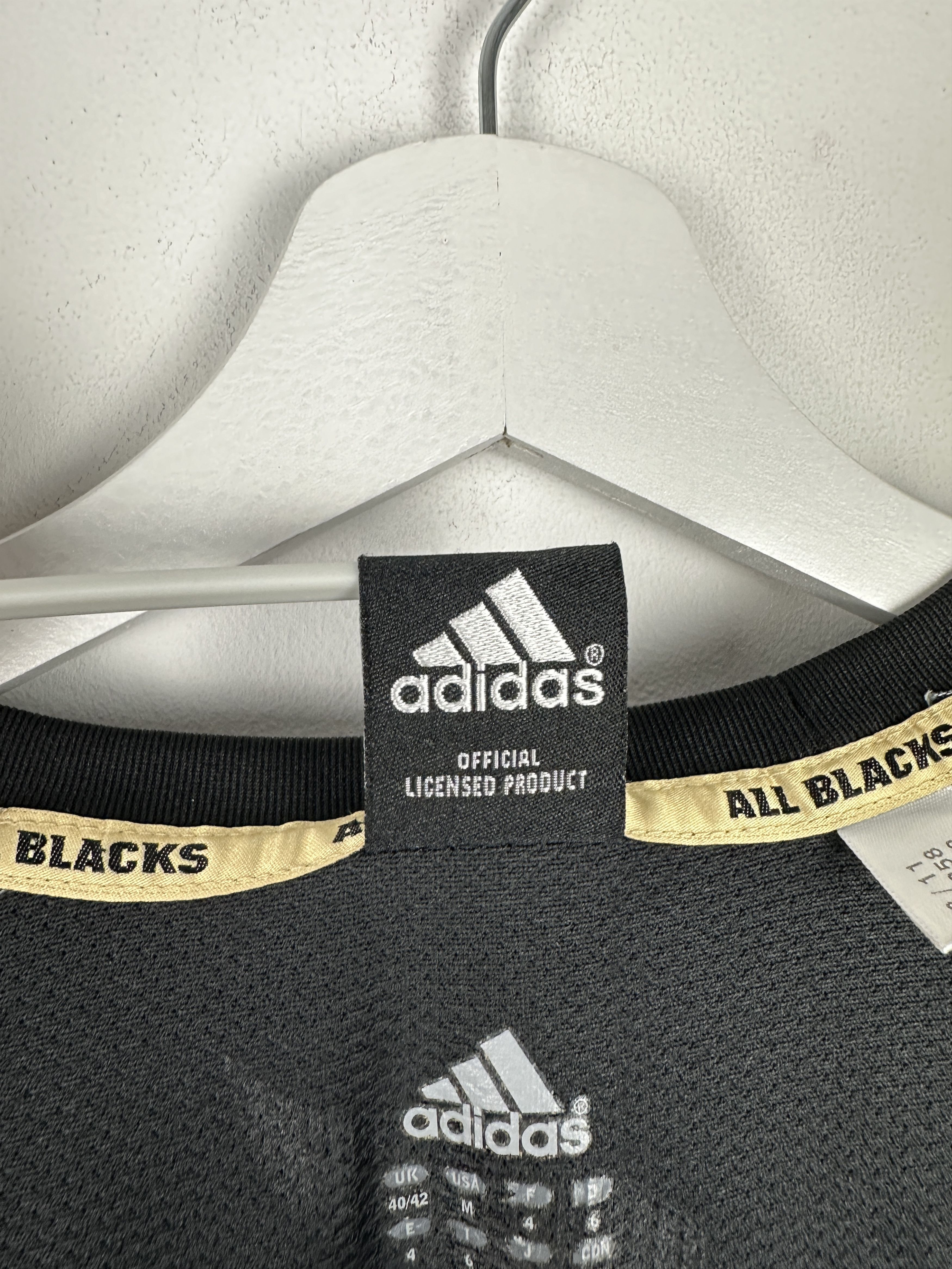 Adidas New Zealand All Blacks 2011 Rugby Union Jersey Shirt Size US M / EU 48-50 / 2 - 8 Thumbnail