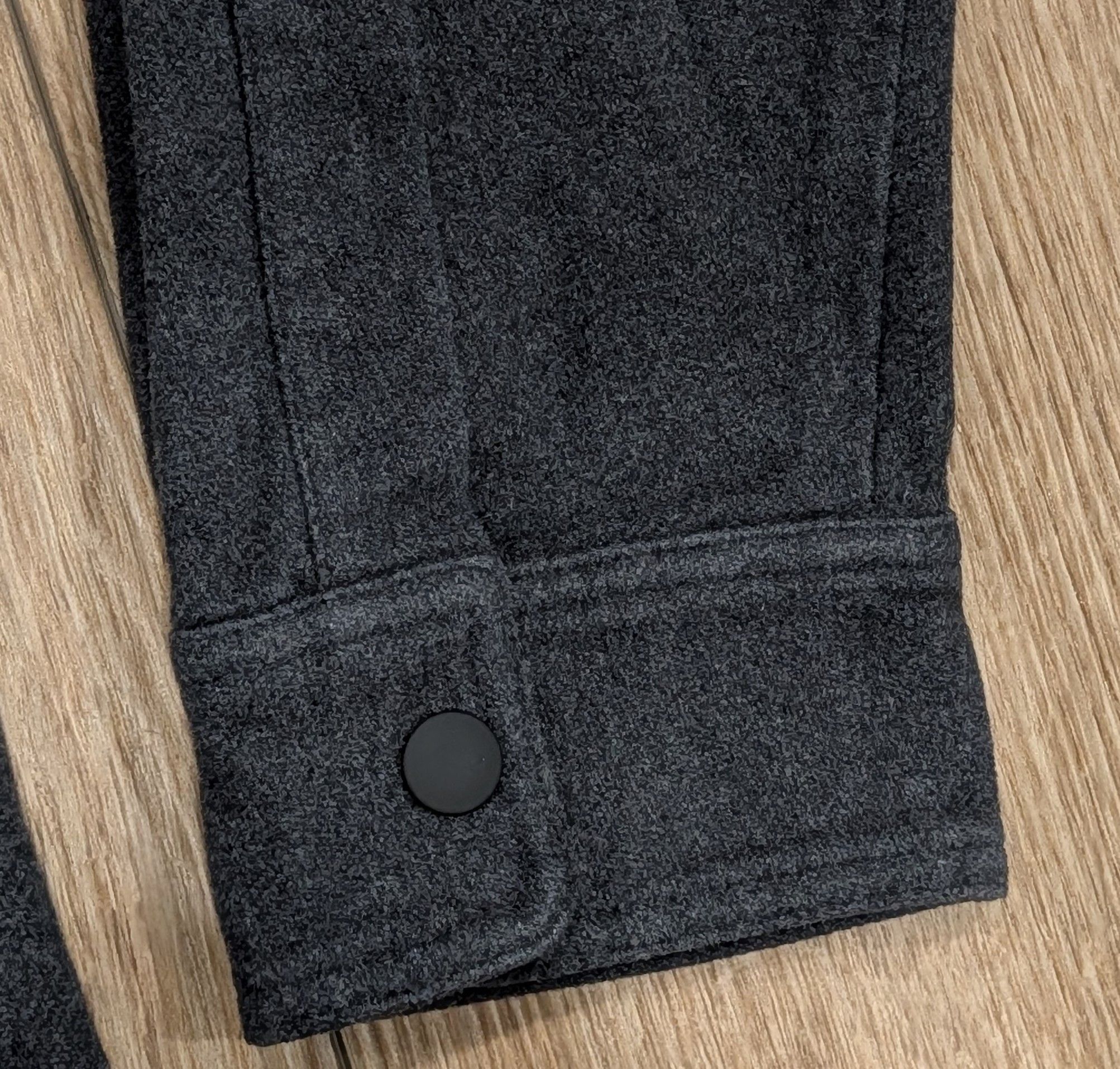 Palm Angels PALM ANGELS Logo Cotton Overshirt Anthracite 48 Size US M / EU 48-50 / 2 - 5 Thumbnail