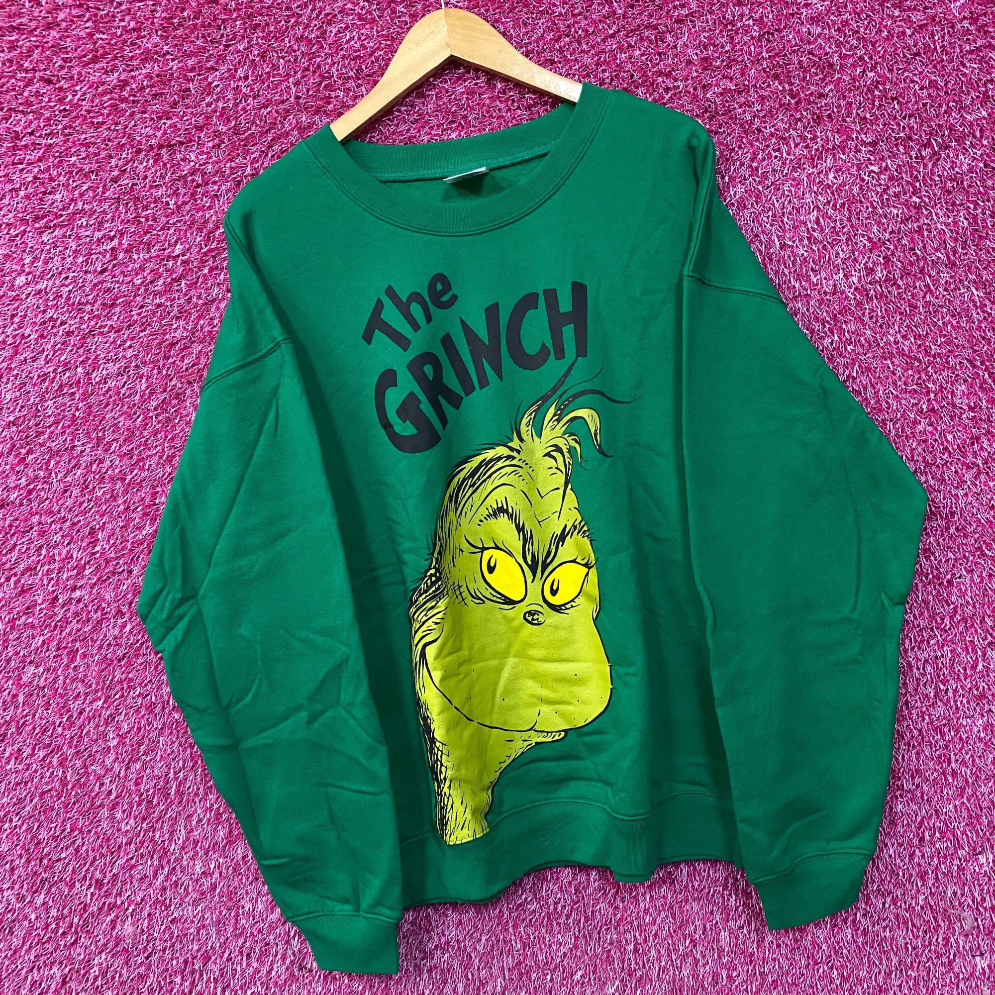 Other The Grinch Face Guly Christmas Sweater size extra large Size US XL / EU 56 / 4 - 3 Thumbnail