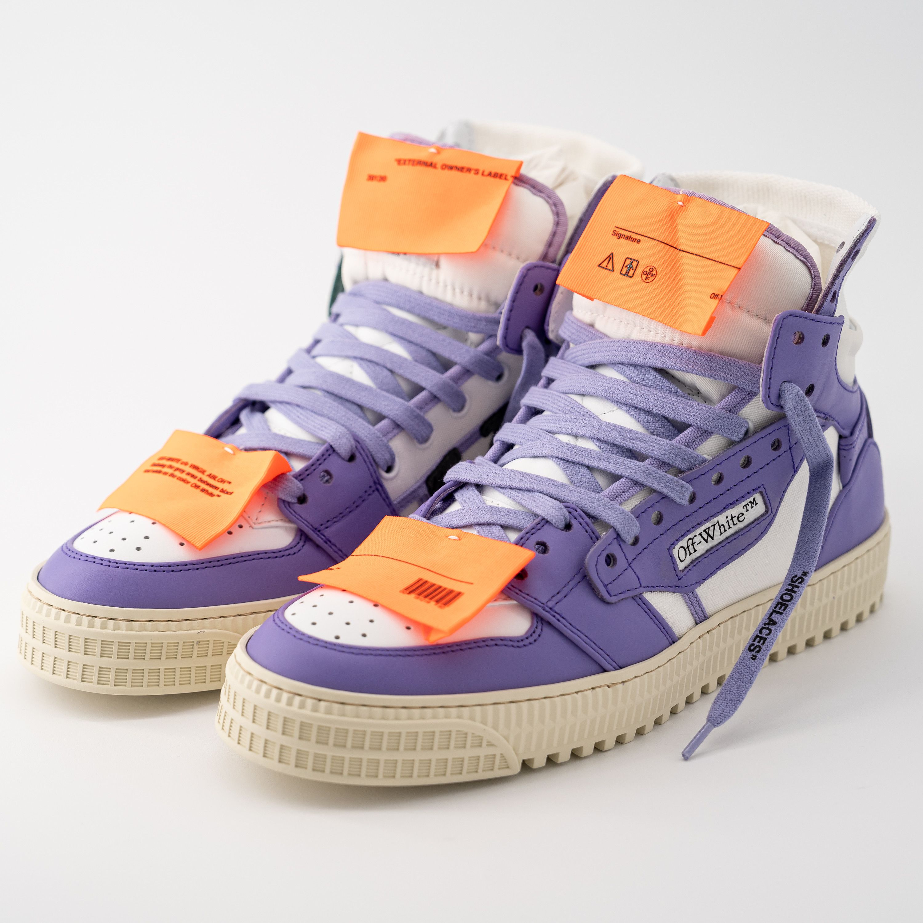 11 us 41 eu Off-White Off Court Purple Sneakers Womens