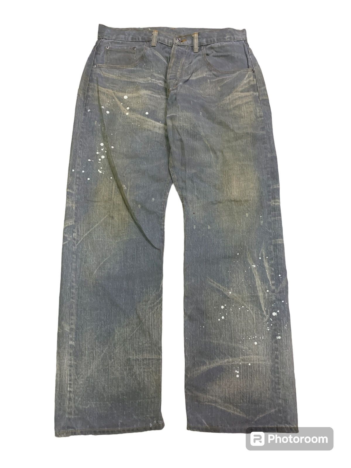 Swagger 💥Japanese designer Swagger Japan Painted Denim Size US 32 / EU 48 - 3 Thumbnail