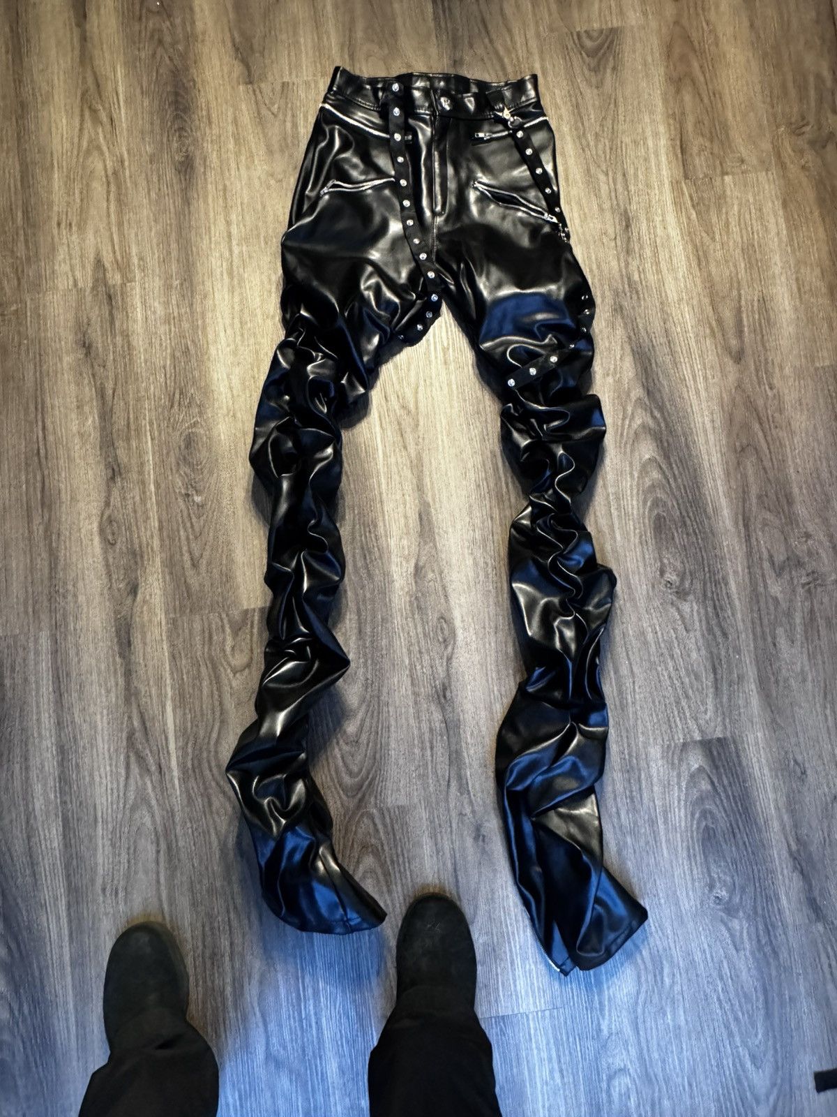 Other Human Nature by Malachai Spivey Leather Pants Size US 30 / EU 46 - 1 Thumbnail