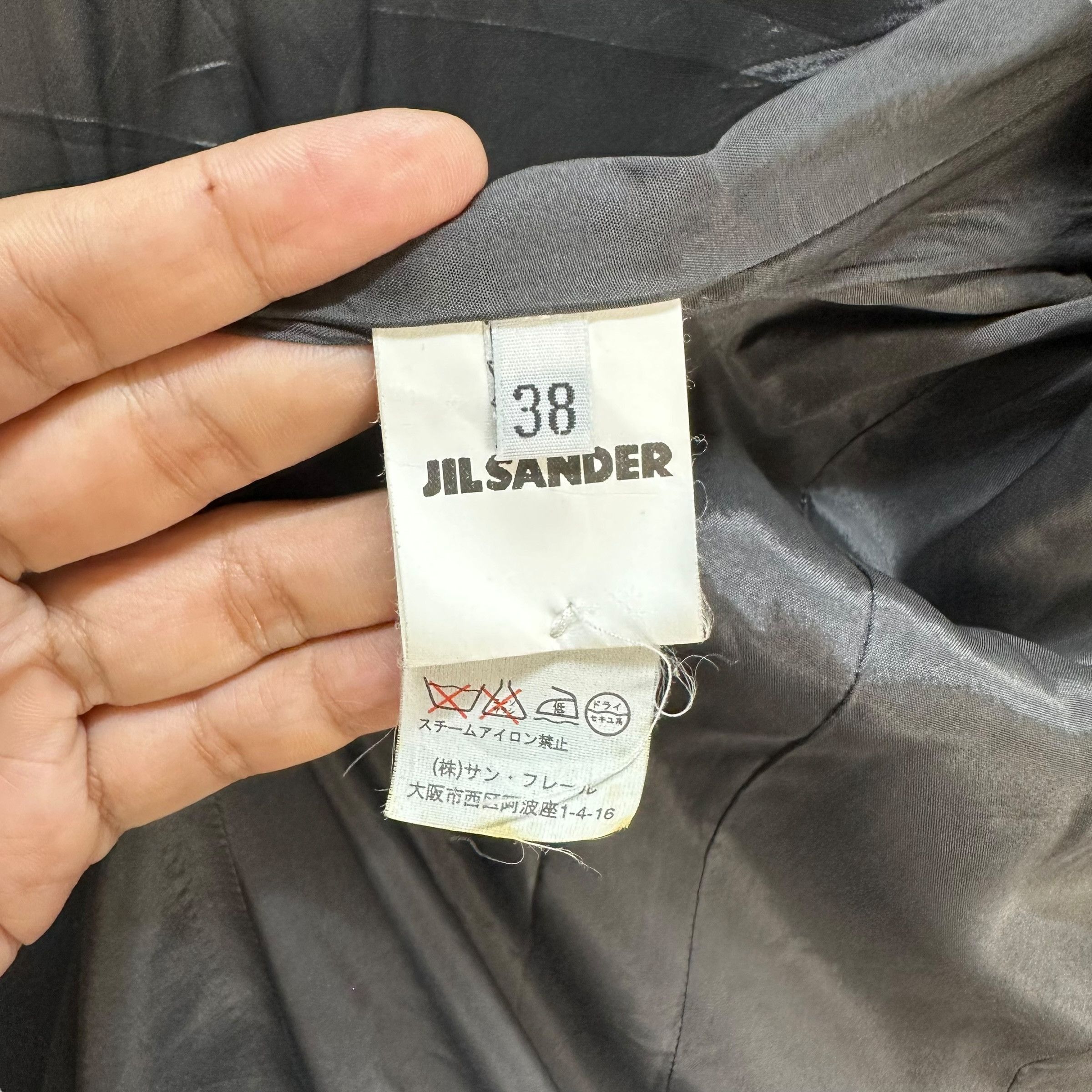 Jil Sander JIL SANDER Made in Germany Stretchable Suit Jacket #A60-1381 Size S / US 4 / IT 40 - 8 Thumbnail
