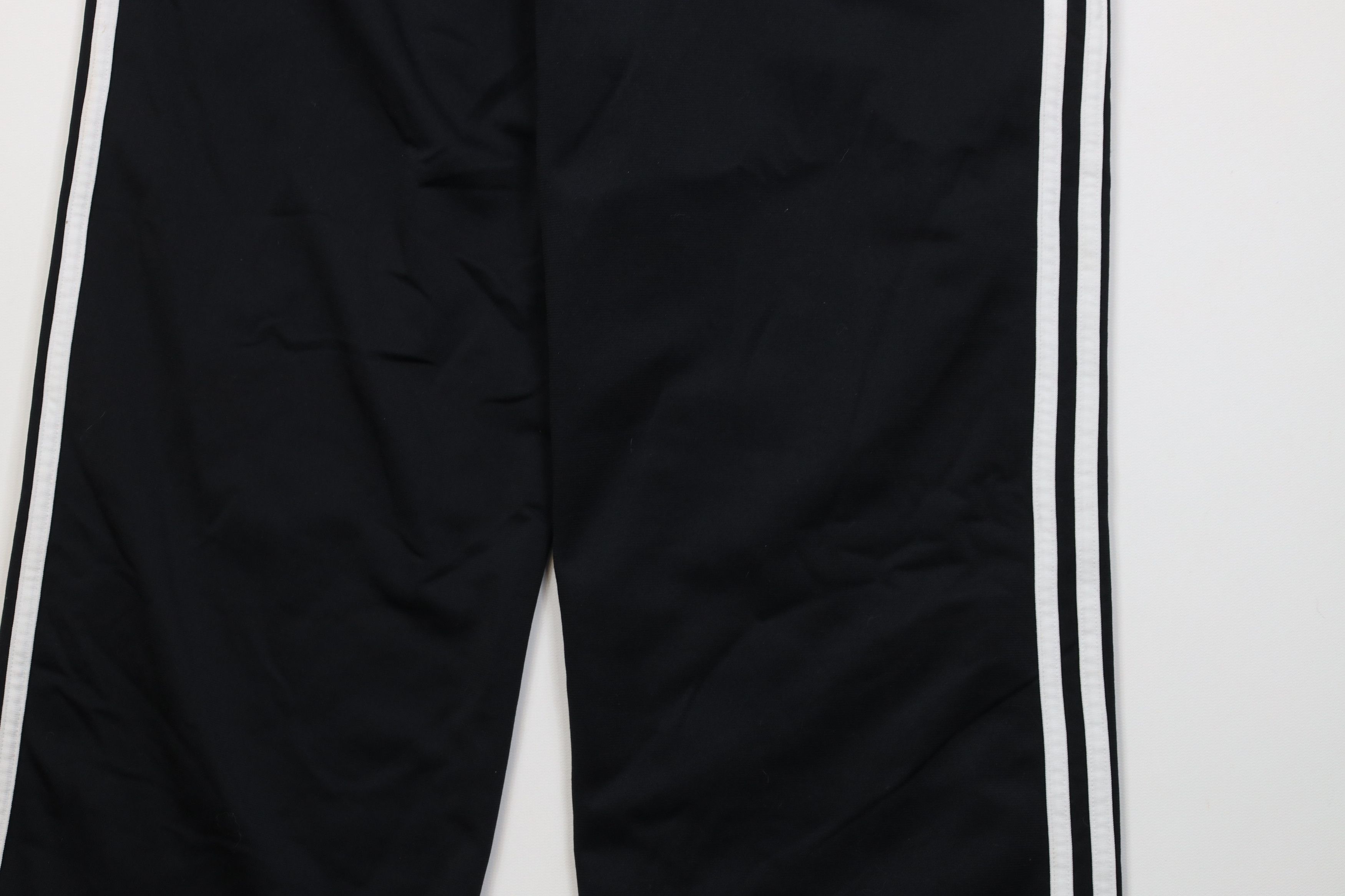 Adidas Vintage Y2K Adidas Striped Wide Leg Sweatpants Pants Black Size US 34 / EU 50 - 15 Thumbnail