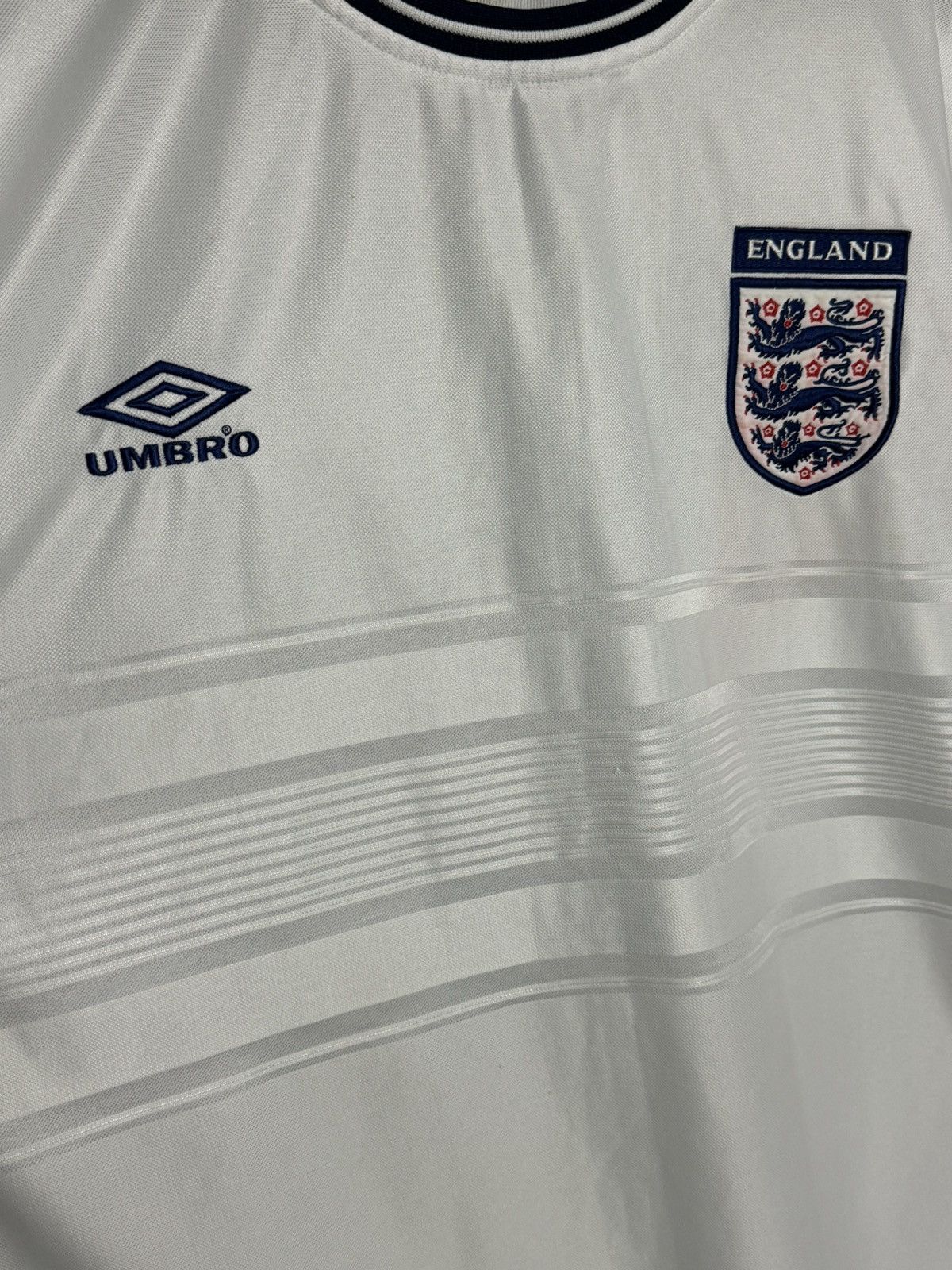 Umbro England National Team 99/01 Home Football Soccer Jersey Size US XXL / EU 58 / 5 - 3 Thumbnail