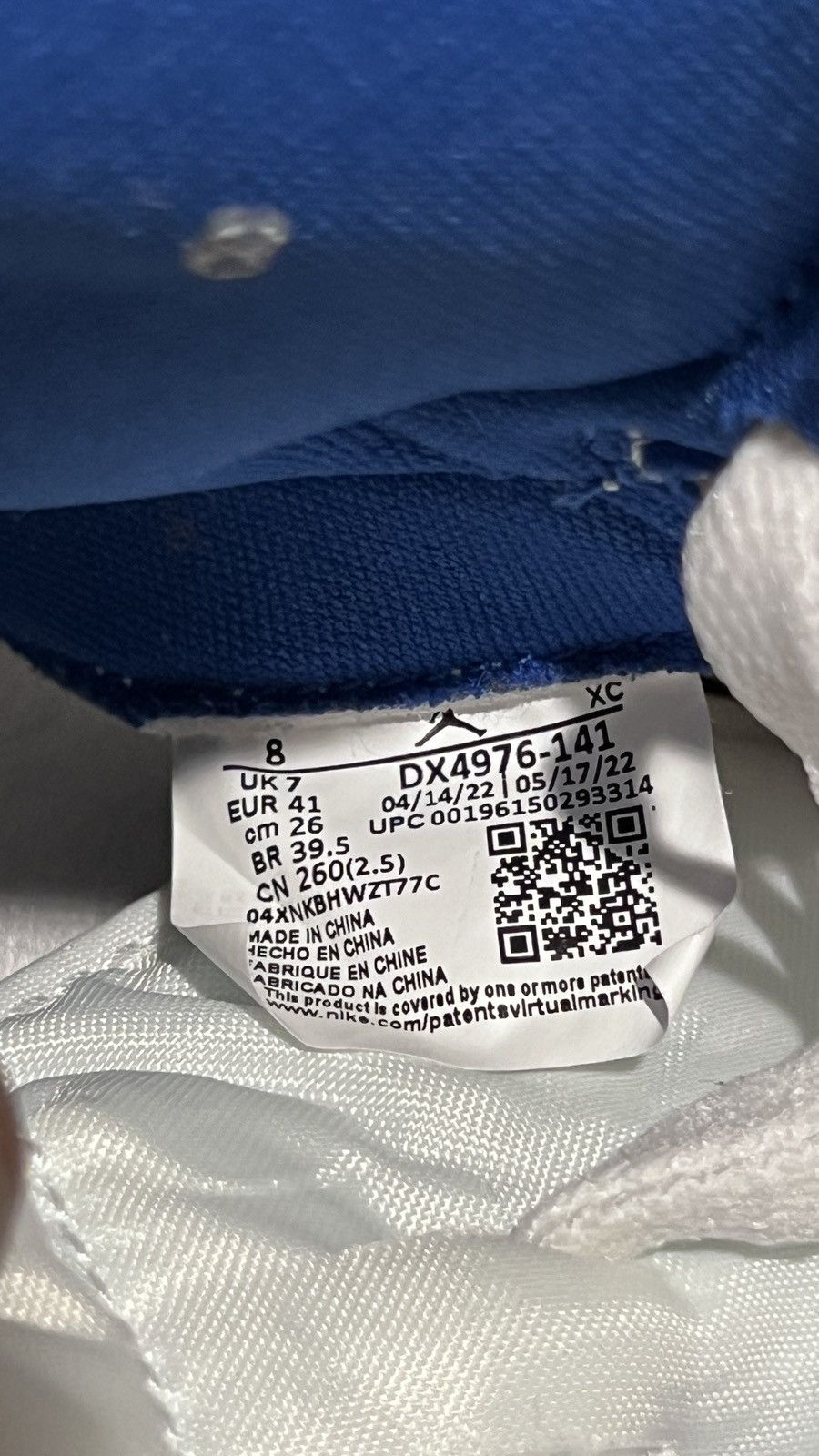 A Ma Maniere × Nike A Ma Maniere x Nike Air Ship “Royal Blue” Size US 8 / EU 41 - 10 Thumbnail