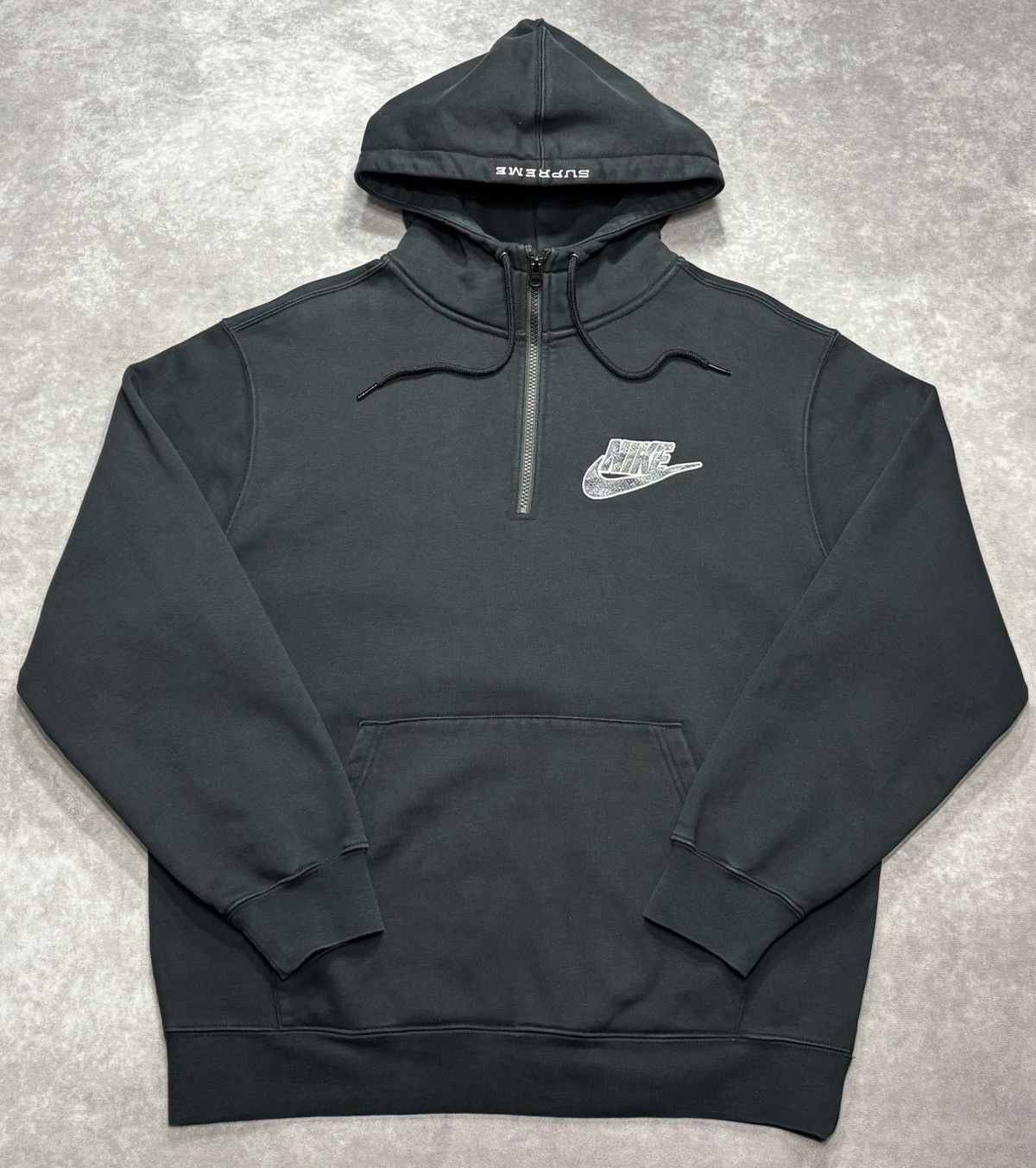 Supreme Nike Half Zip Hoodie | Grailed