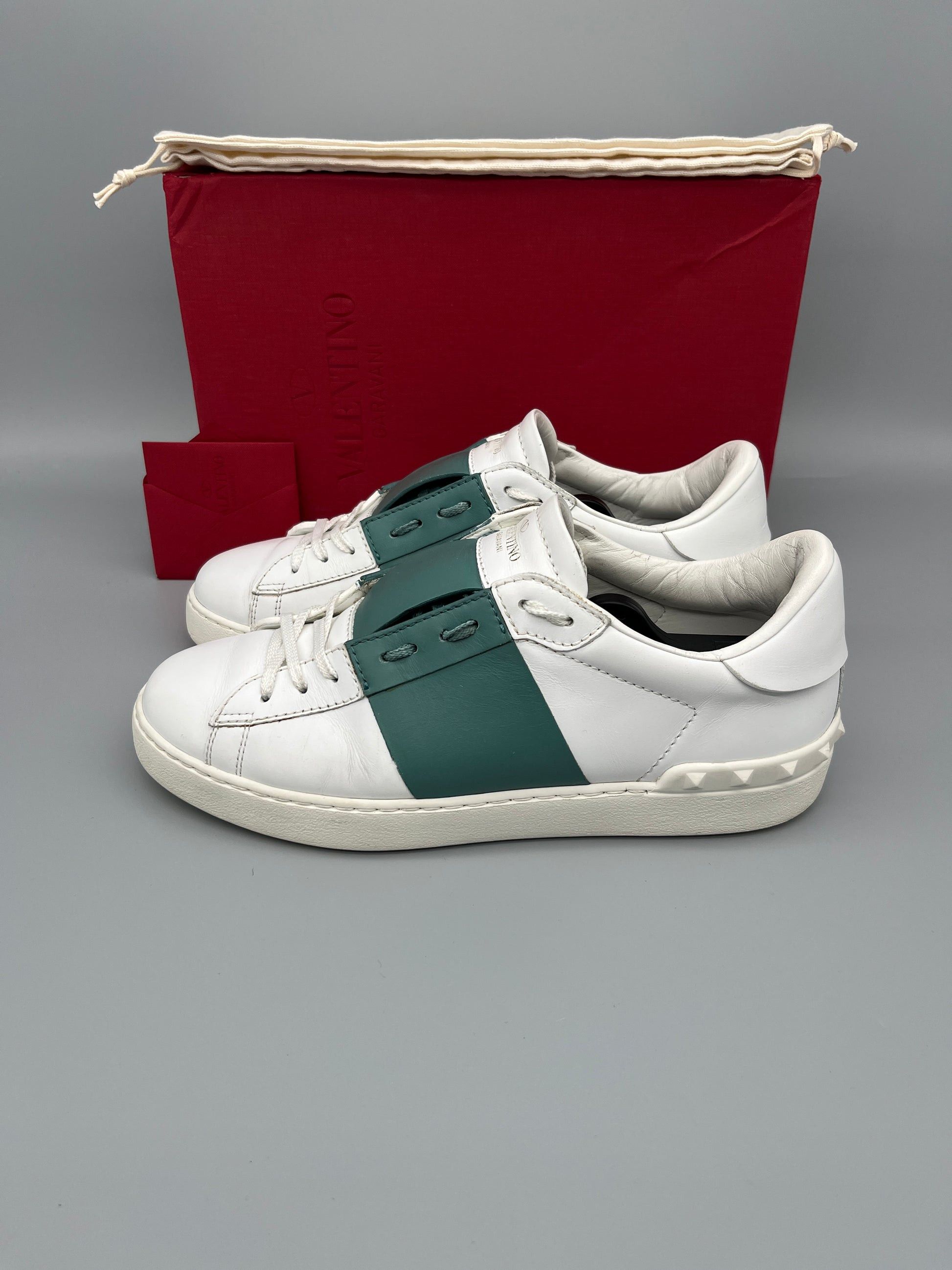 Valentino Valentino Open Sneaker Turquoise Size US 7.5 / EU 40-41 - 1 Thumbnail