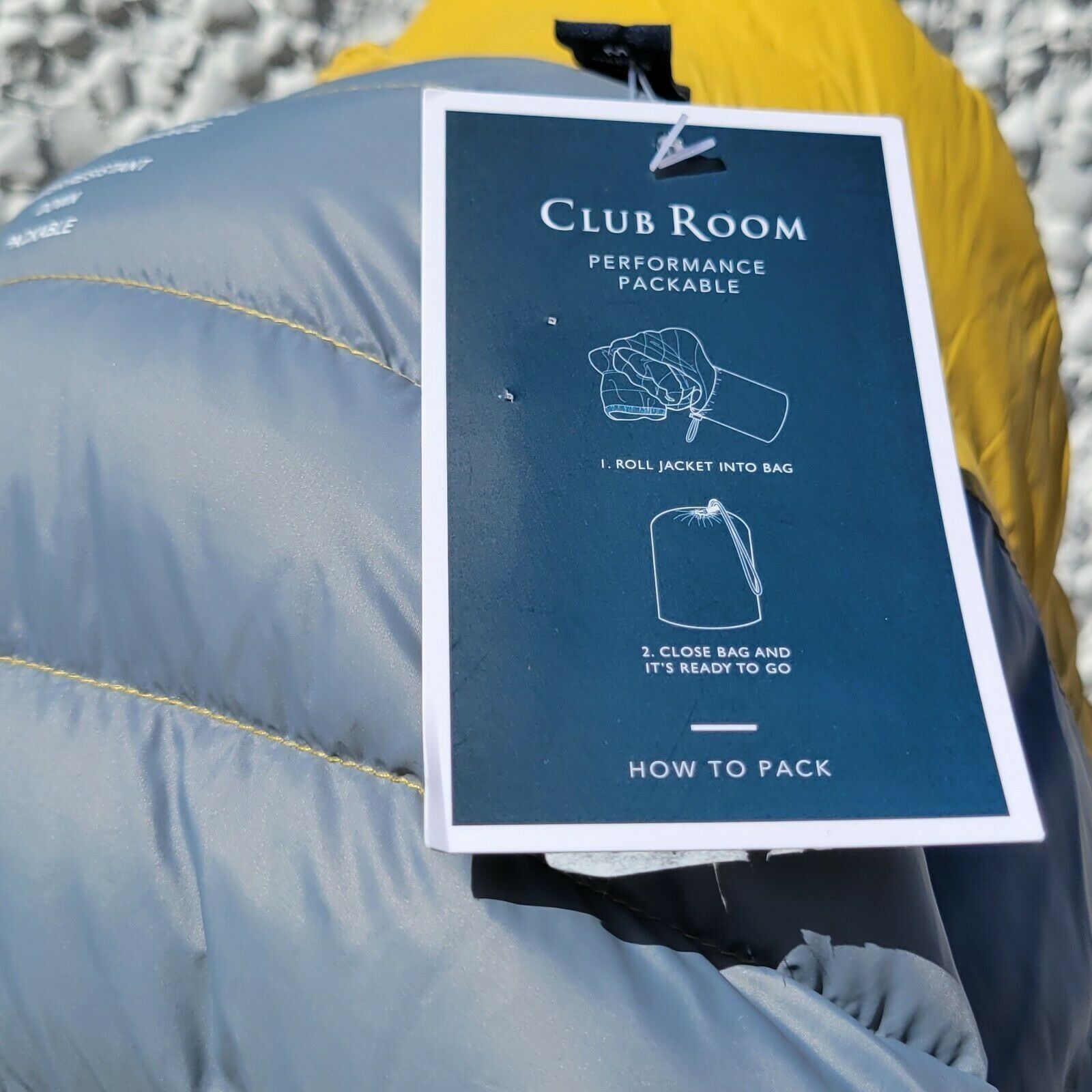 Club Room Men's Club Room Water Resistant Jacket. Size M Size US M / EU 48-50 / 2 - 12 Thumbnail