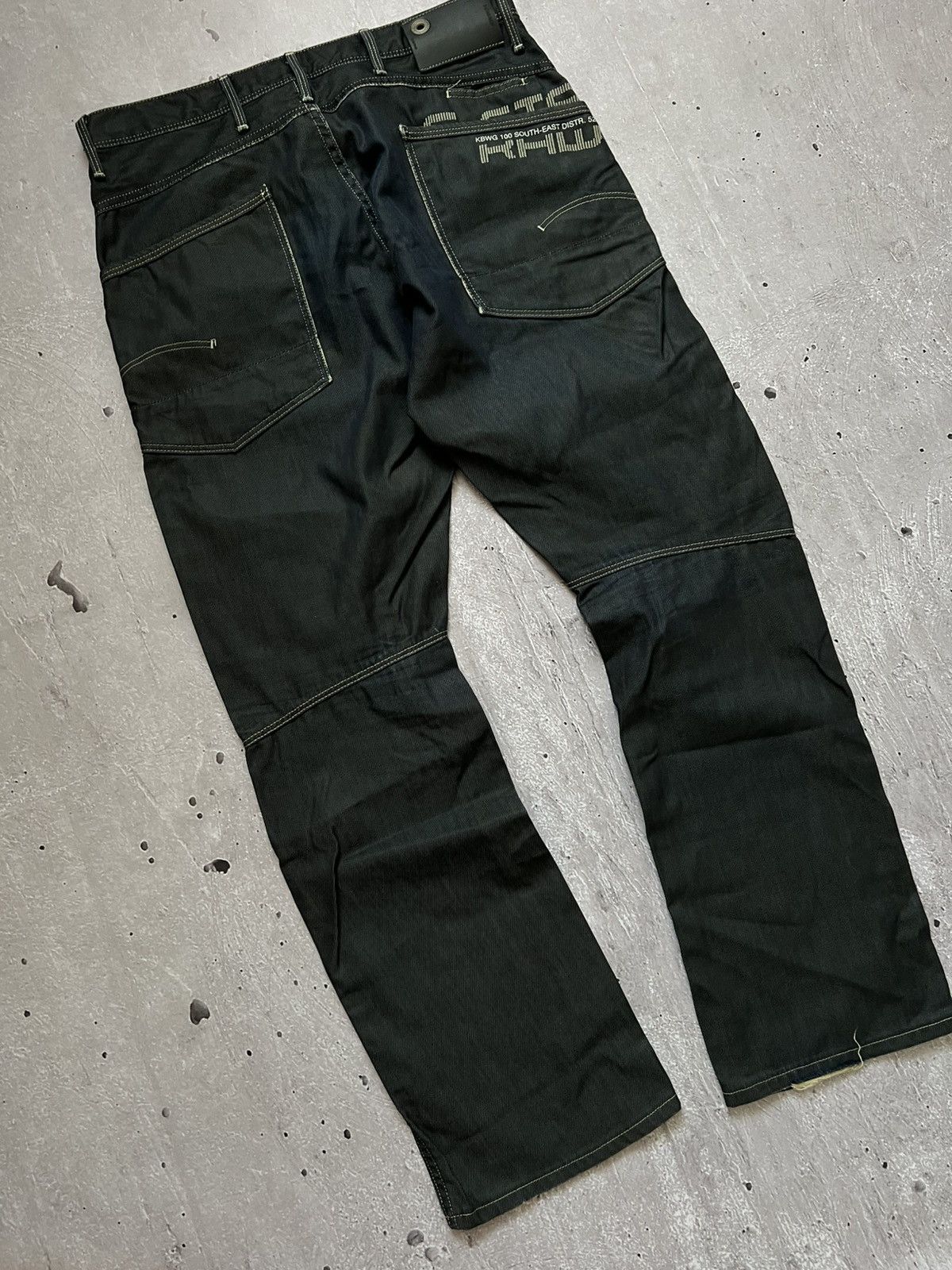 G-Star G Star Raw Jeans With Vintage Embroidery And Large Logo 36 Size US 36 / EU 52 - 1 Thumbnail