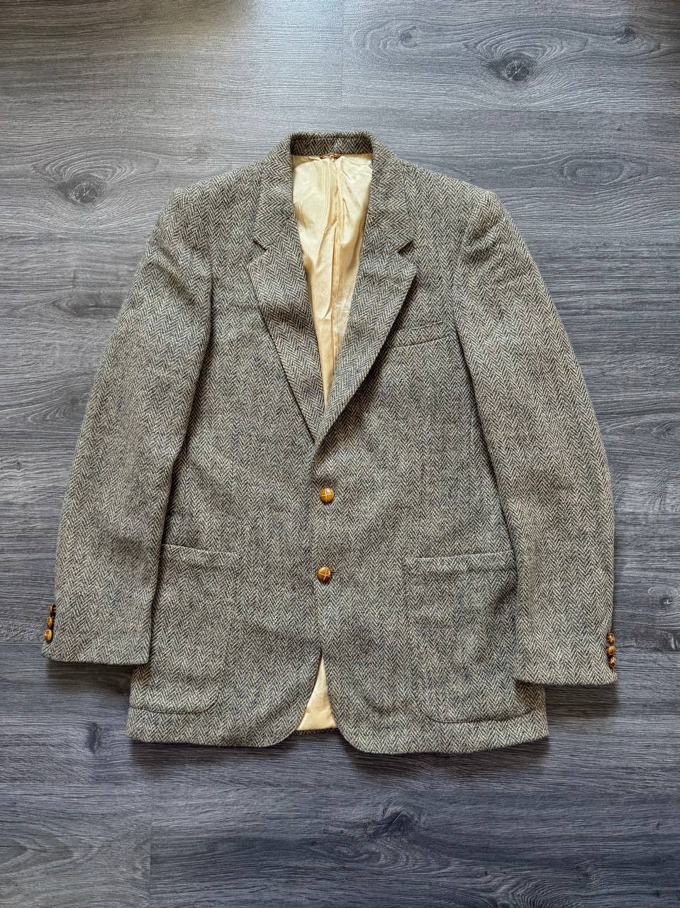Harris Tweed Vintage Harris Tweed Wool Blazer Jacket Size 40R - 1 Thumbnail