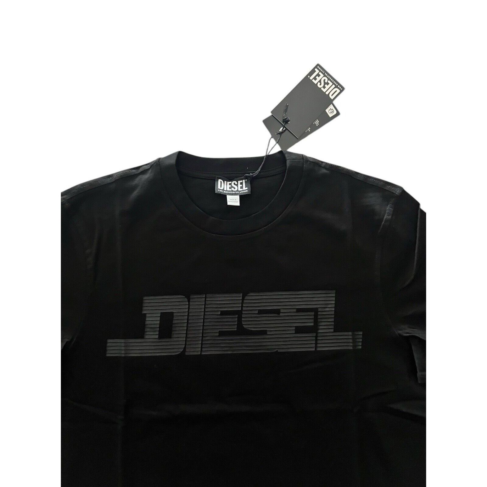 Diesel Diesel T-Just Maglietta T-Shirt NWT $80 Black Size XL Size US XL / EU 56 / 4 - 2 Thumbnail