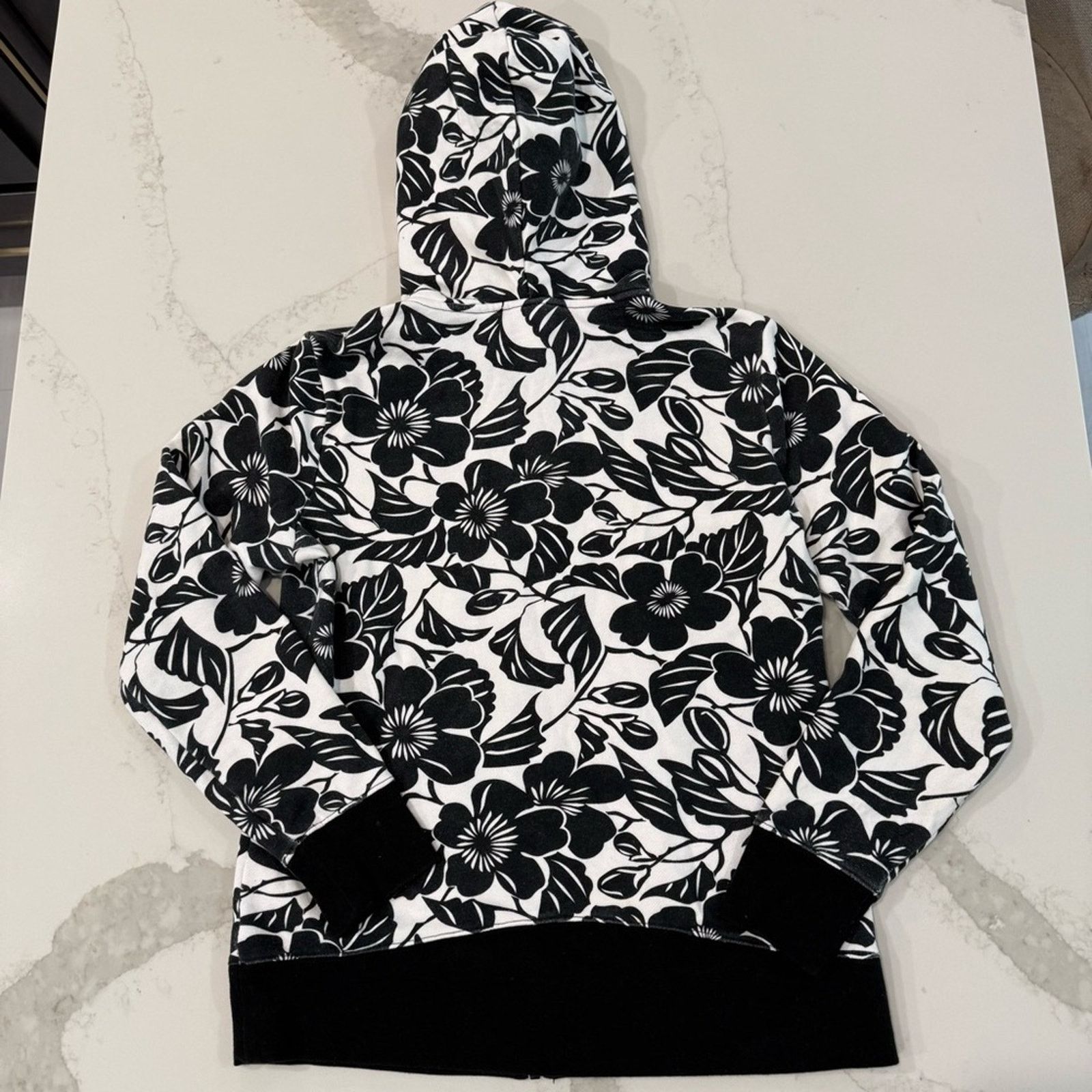 The North Face The North Face Floral FullZip Hoodie Sweatshirt Womens Large Size L / US 10 / IT 46 - 8 Thumbnail