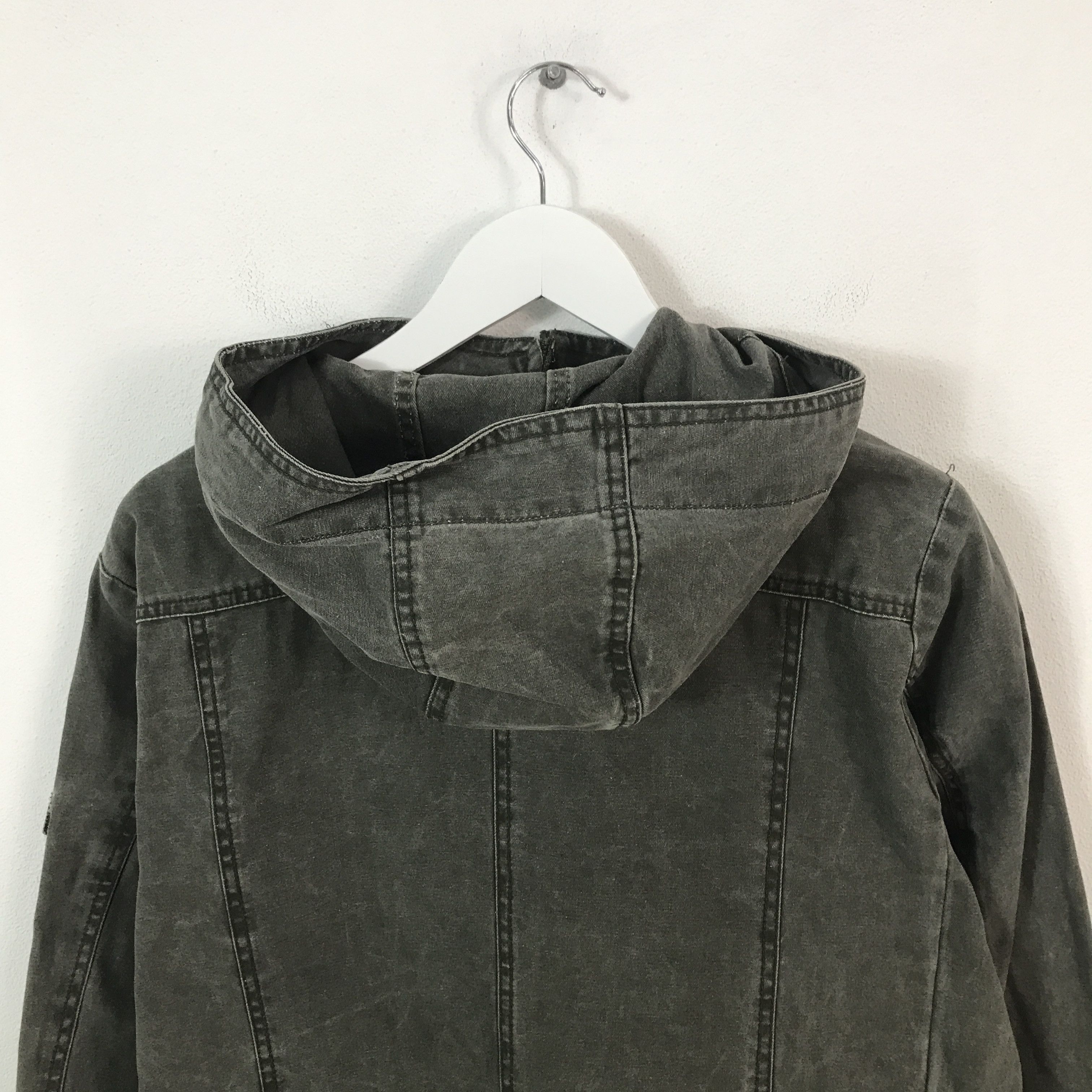 Japanese Brand × KMRii Japan crazy angel Black Faded Style Hoodie jacket Size US L / EU 52-54 / 3 - 4 Thumbnail