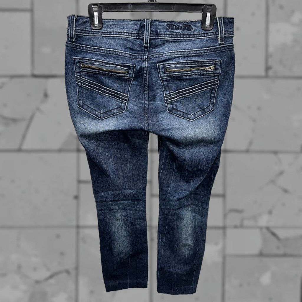 Miss Me Miss Me Womens Blue Signature Skinny Denim Jeans Size 29 X 25.5 Jeans Women Blue Skinny 29 25.5 Signature Size 29" - 1 Thumbnail