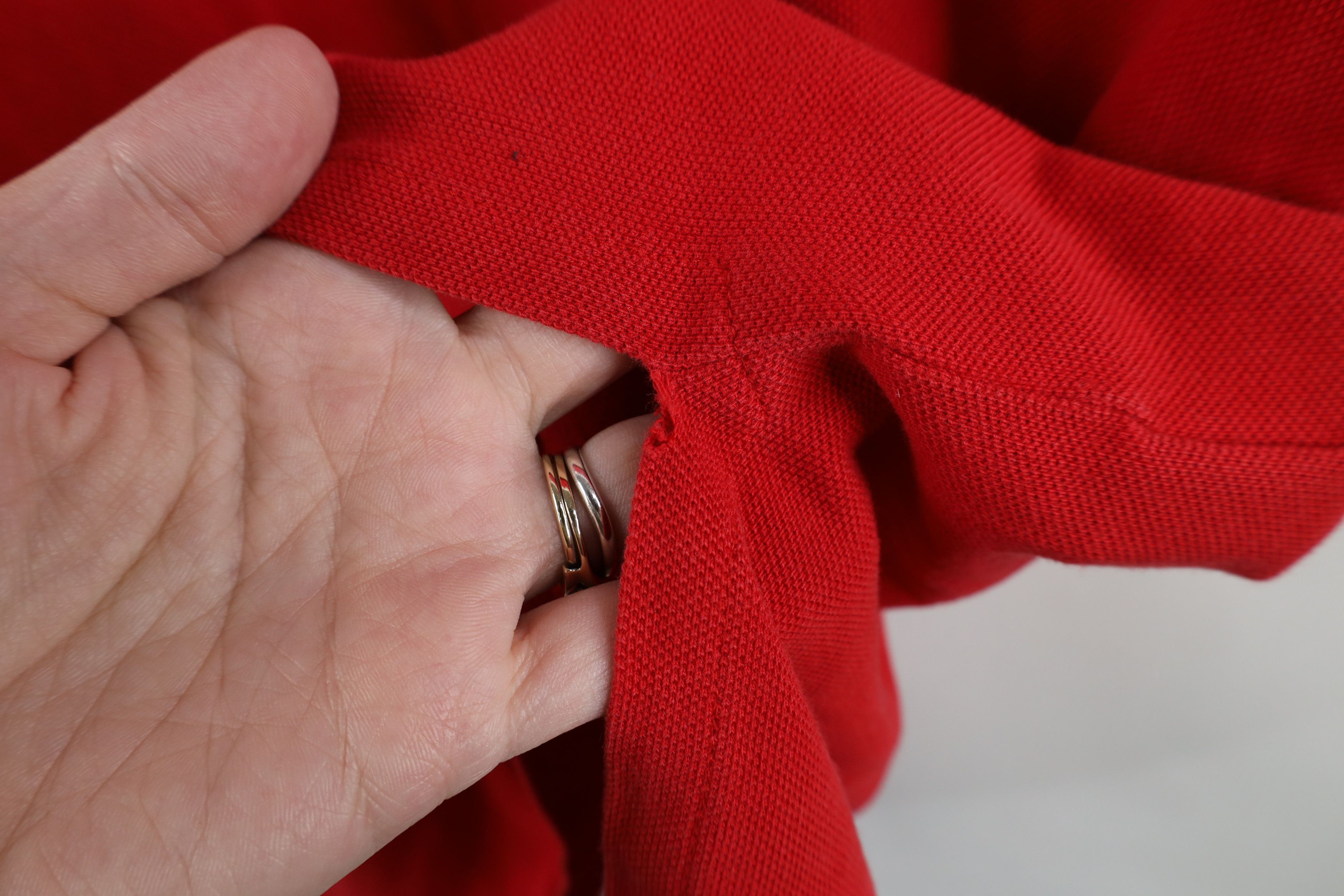 Ralph Lauren Vintage 90s Ralph Lauren Big Pony Collared Polo Shirt Red Size US XXL / EU 58 / 5 - 12 Thumbnail