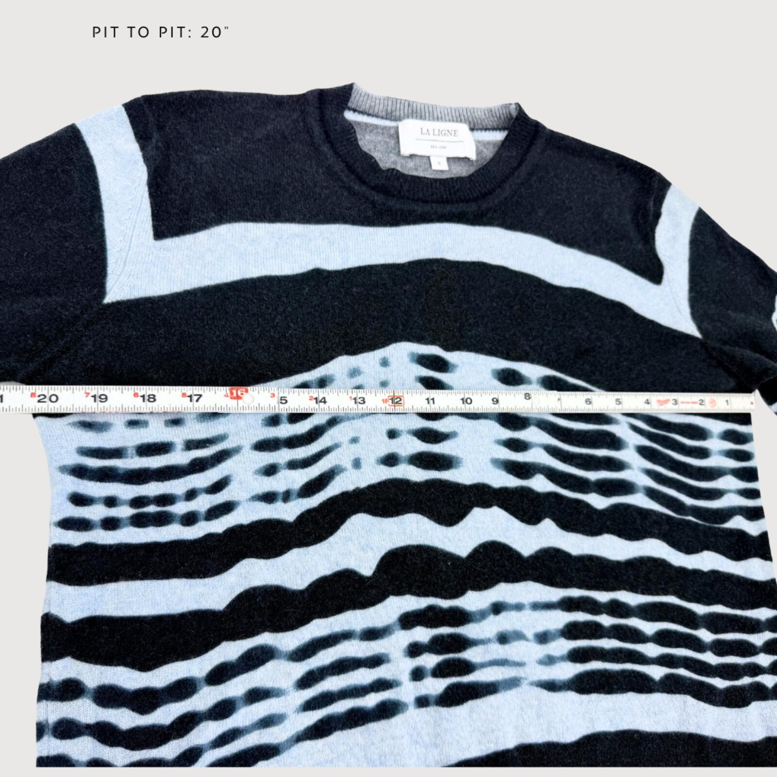 Other La Ligne Tie Dye Cashmere Sweater Blue Small Size S / US 4 / IT 40 - 7 Thumbnail