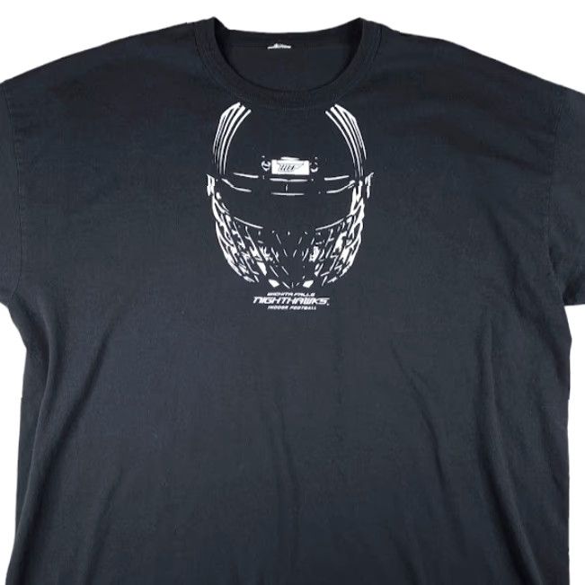 Vintage Wichita Falls Nighthawks T Shirt Mens Size 3XL Indoor Football Texas Black Cotton Crew Neck Short Sleeve Vintage: No (adjusted) Size US XXL / EU 58 / 5 - 2 Thumbnail