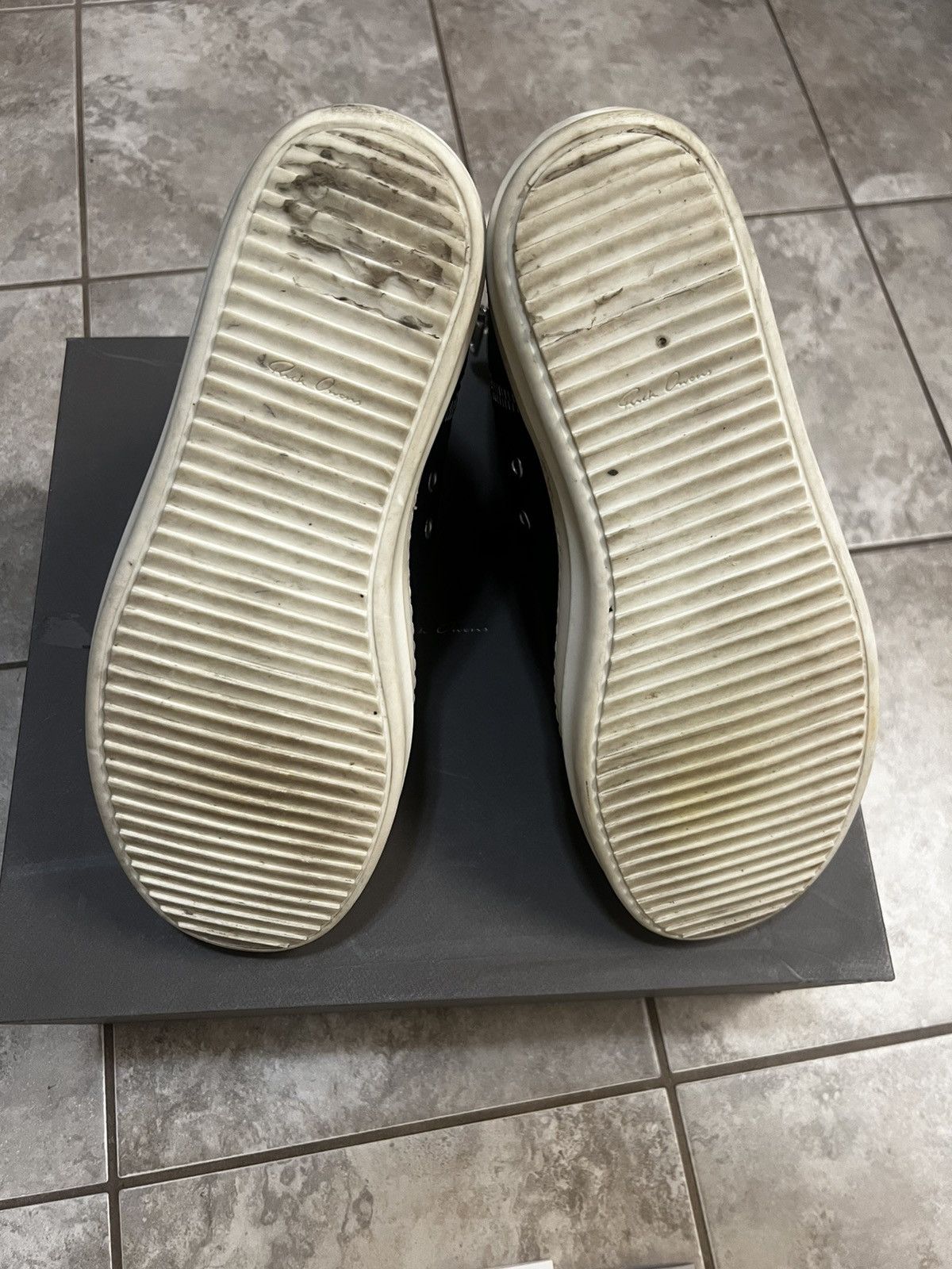 Rick Owens Rick Owens Suede Leather Ramones Size US 12 / EU 45 - 6 Thumbnail