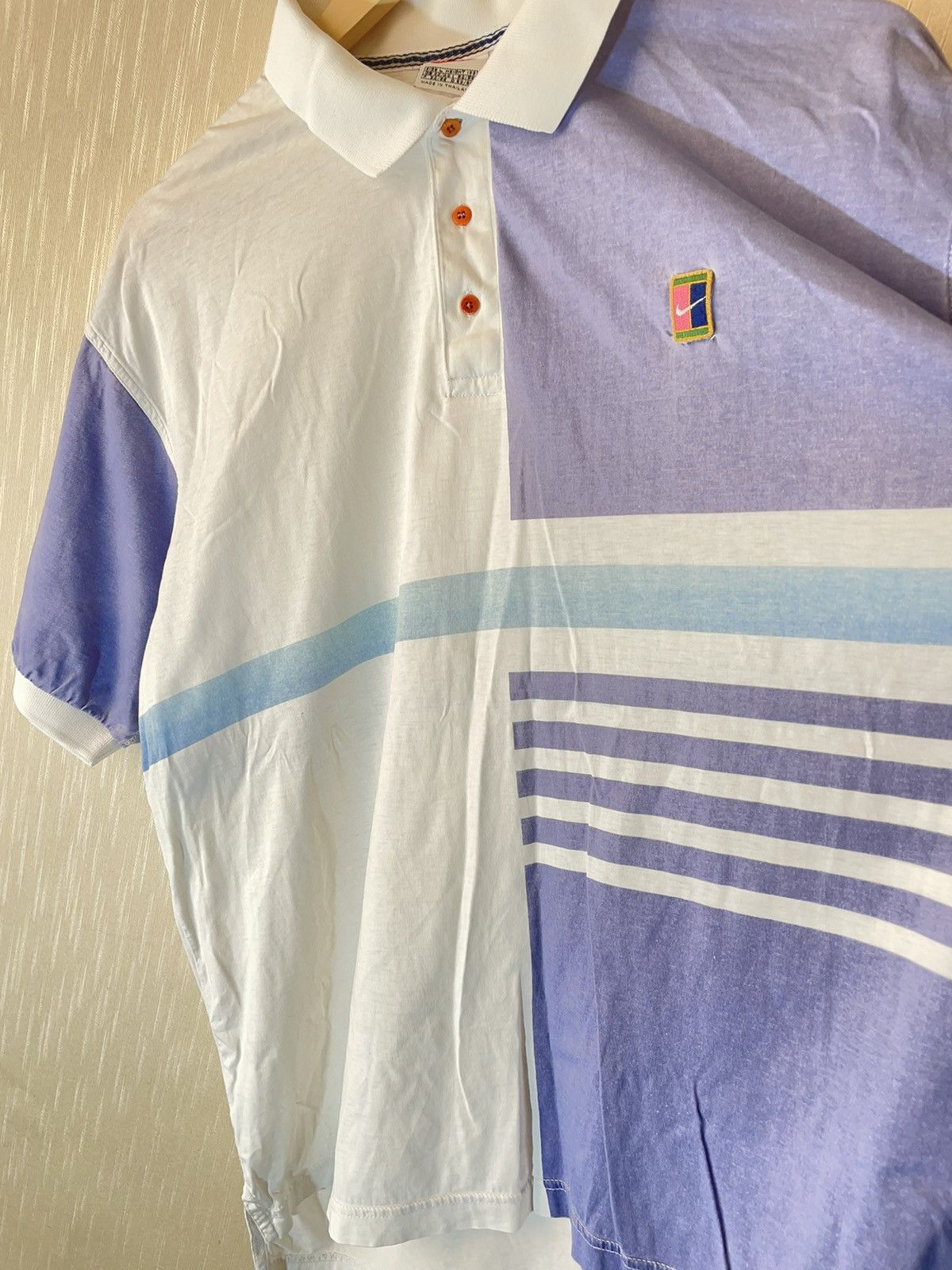 Nike × Vintage Nike Court vintage polo shirt 90s Size US L / EU 52-54 / 3 - 5 Thumbnail