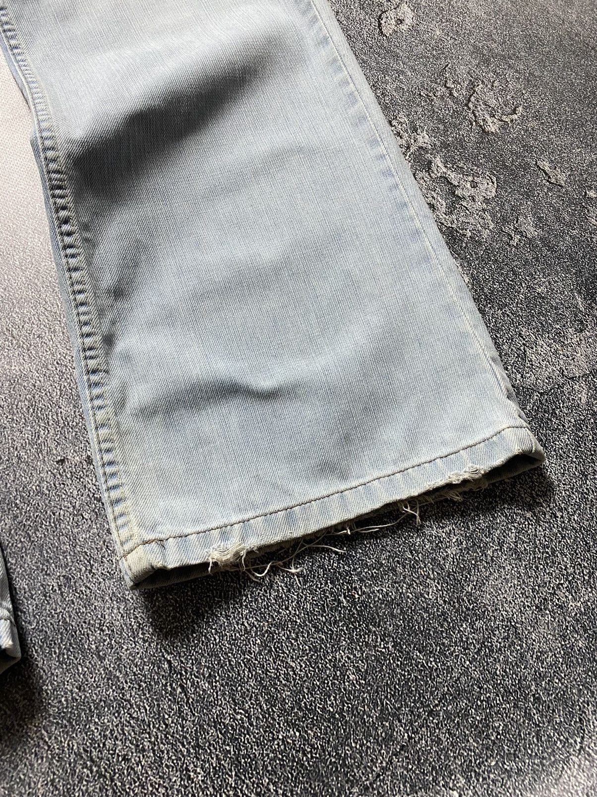 Anime × Japanese Brand Egoiste VNTG Embroidered Pulls Flare Y2K Jeans Pants Size US 34 / EU 50 - 4 Thumbnail