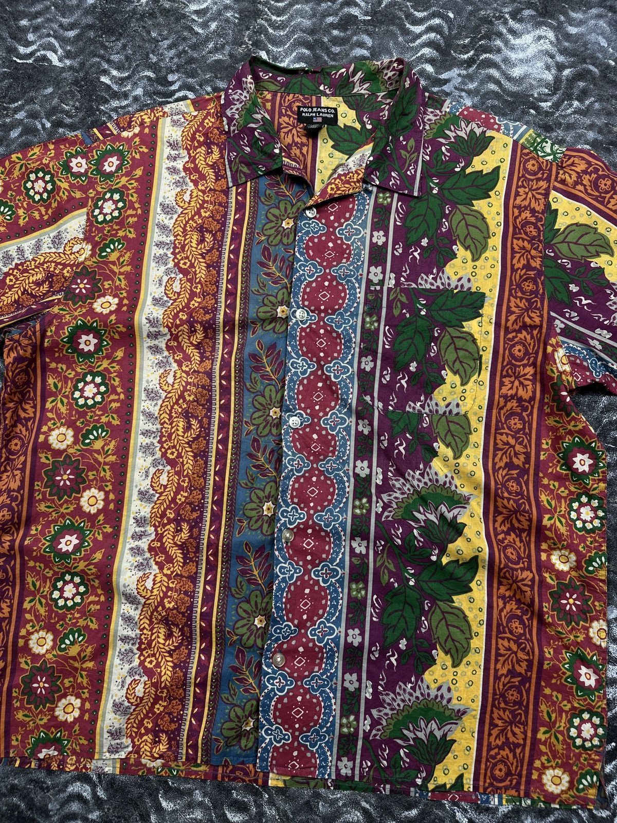 RRL Ralph Lauren RRL Style Polo Ralph Lauren Multicolour Shirt Button Up Size US XL / EU 56 / 4 - 5 Thumbnail