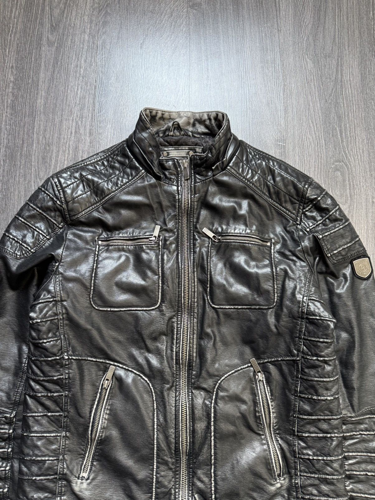 Japanese Brand Y2K Vintage Japanese Washed Diesel Style Jacket Size US XL / EU 56 / 4 - 4 Thumbnail