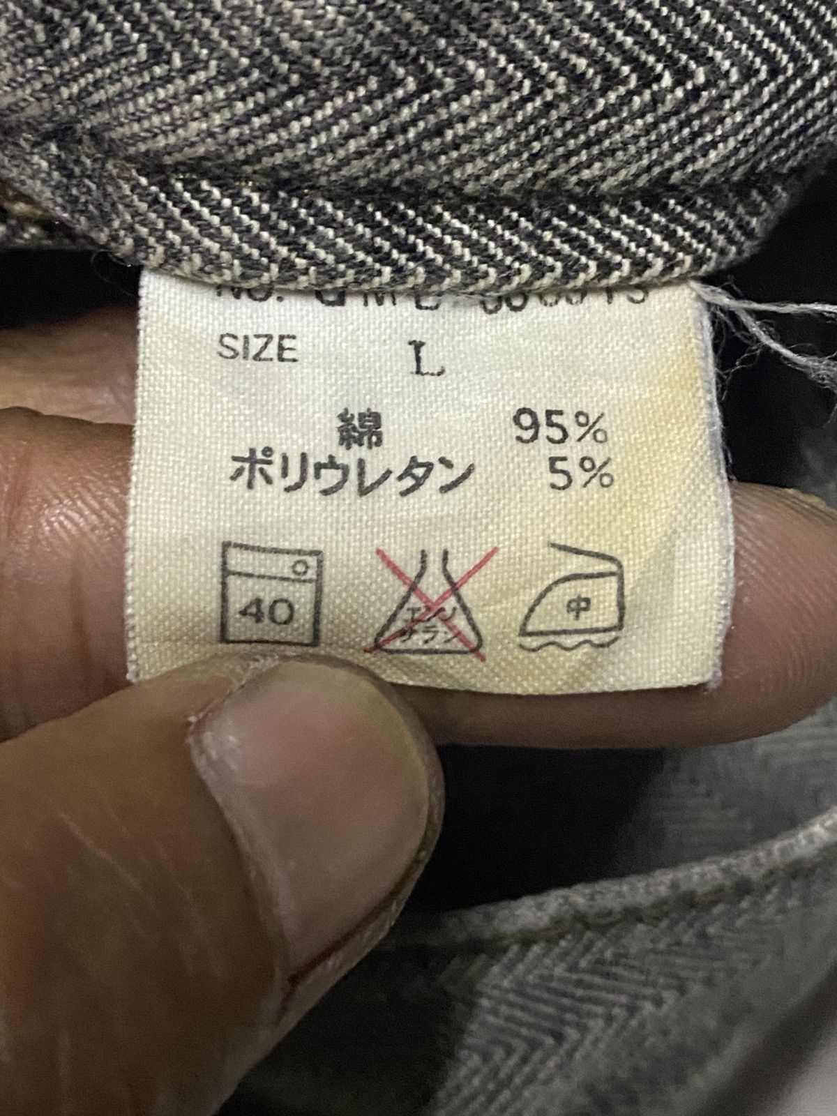 Global Work Crazy Vintage Global Work Cargo Hickory Jeans Size US 32 / EU 48 - 14 Thumbnail