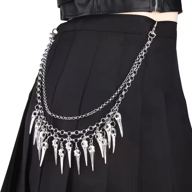 Other Punk Layered Spike Waist Pant Chain Size ONE SIZE - 2 Thumbnail