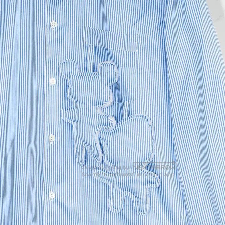 Comme des Garcons PLAY Comme des Garcons Men's Bear Doll Shirt. Size US M / EU 48-50 / 2 - 3 Thumbnail