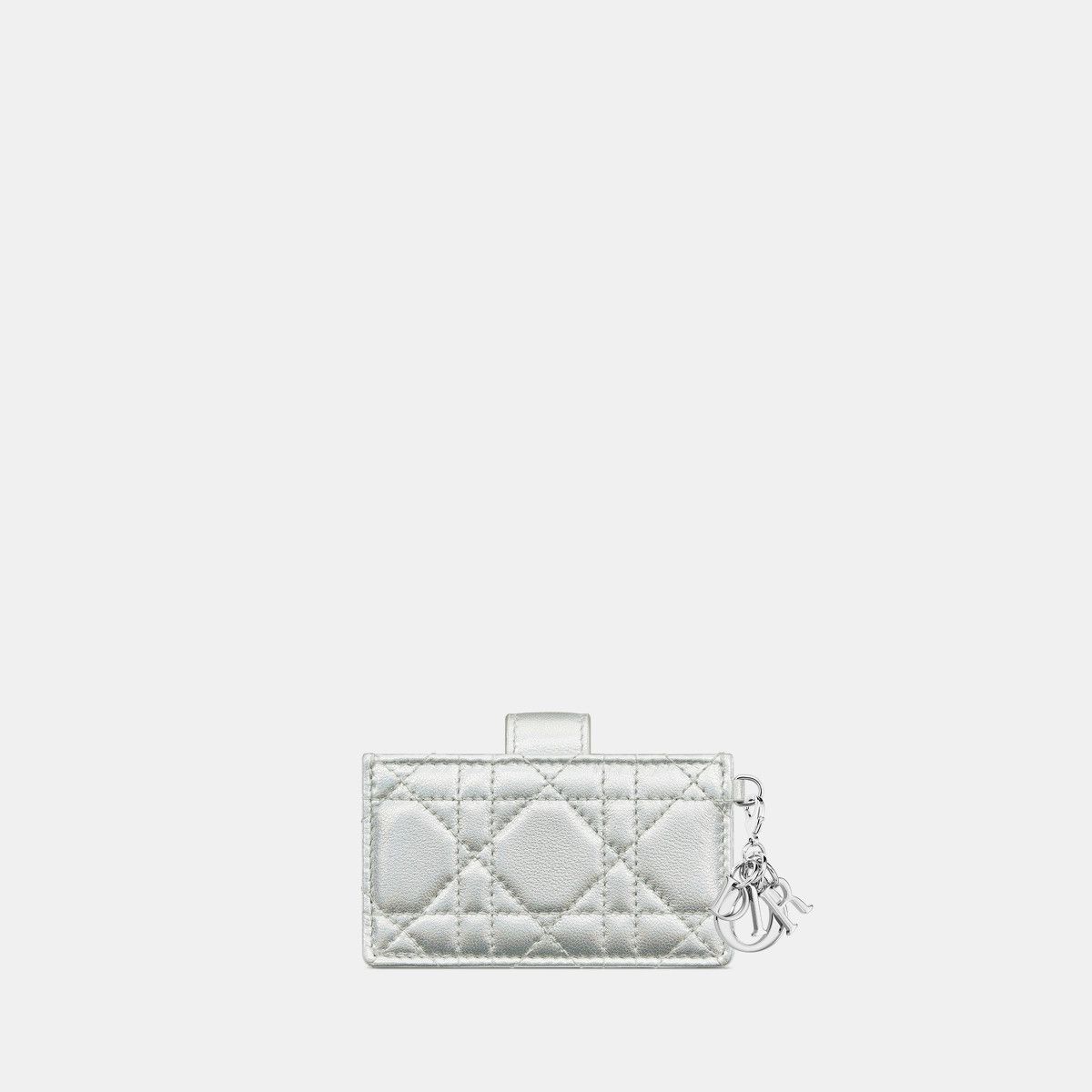 Dior o1bcso1str0226 Size:OS/ Jasmine Card Holder in Silver Size ONE SIZE - 4 Thumbnail