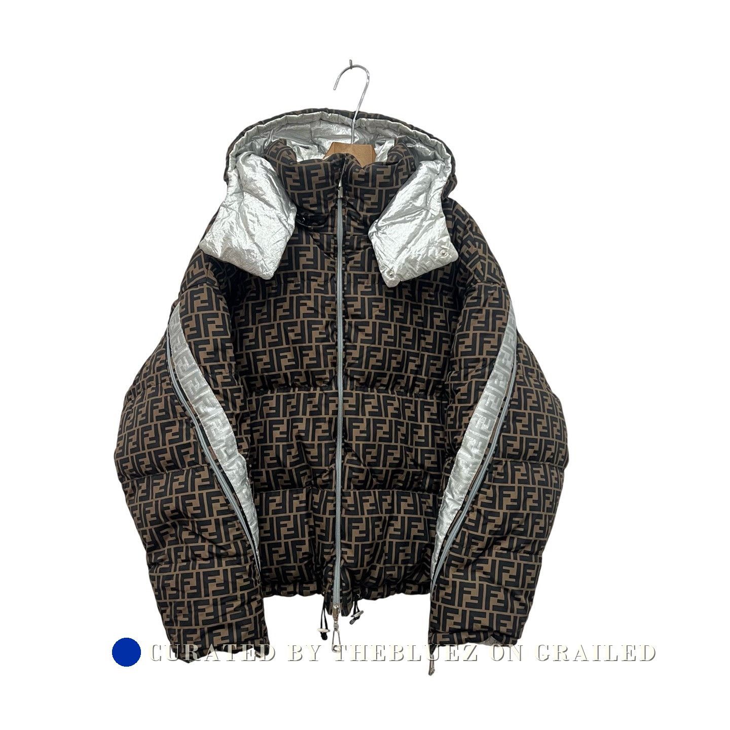 Fendi Fendi Reversible Monogram Down Jacket Size US L / EU 52-54 / 3 - 1 Thumbnail