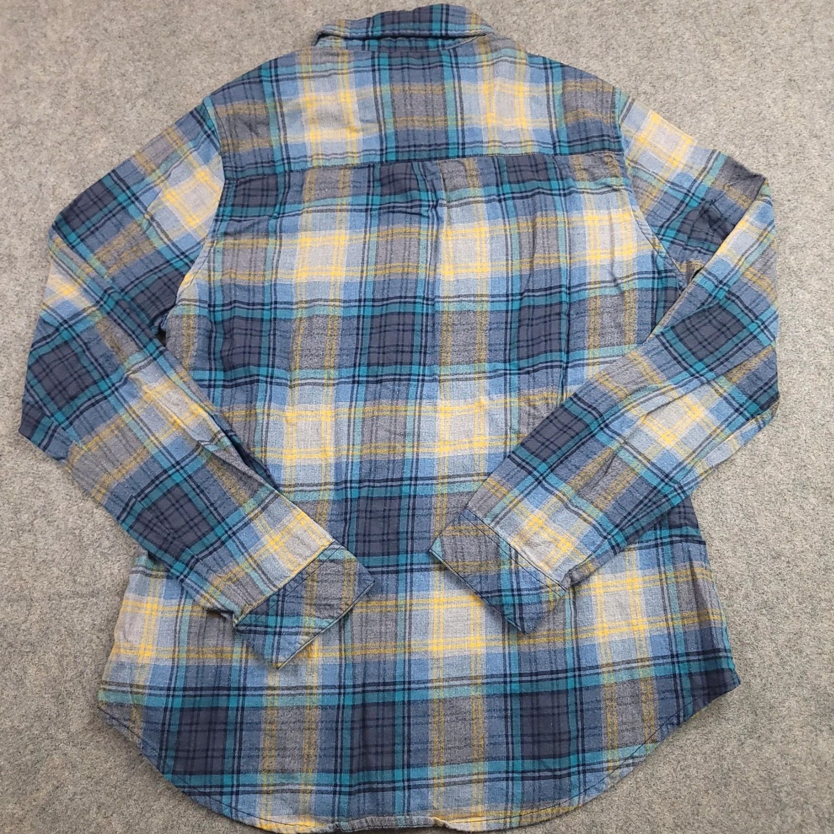Pendleton Pendleton Shirt Womens Medium Blue Yellow Plaid Flannel Button Up Pocket Casual Size M / US 6-8 / IT 42-44 - 6 Thumbnail