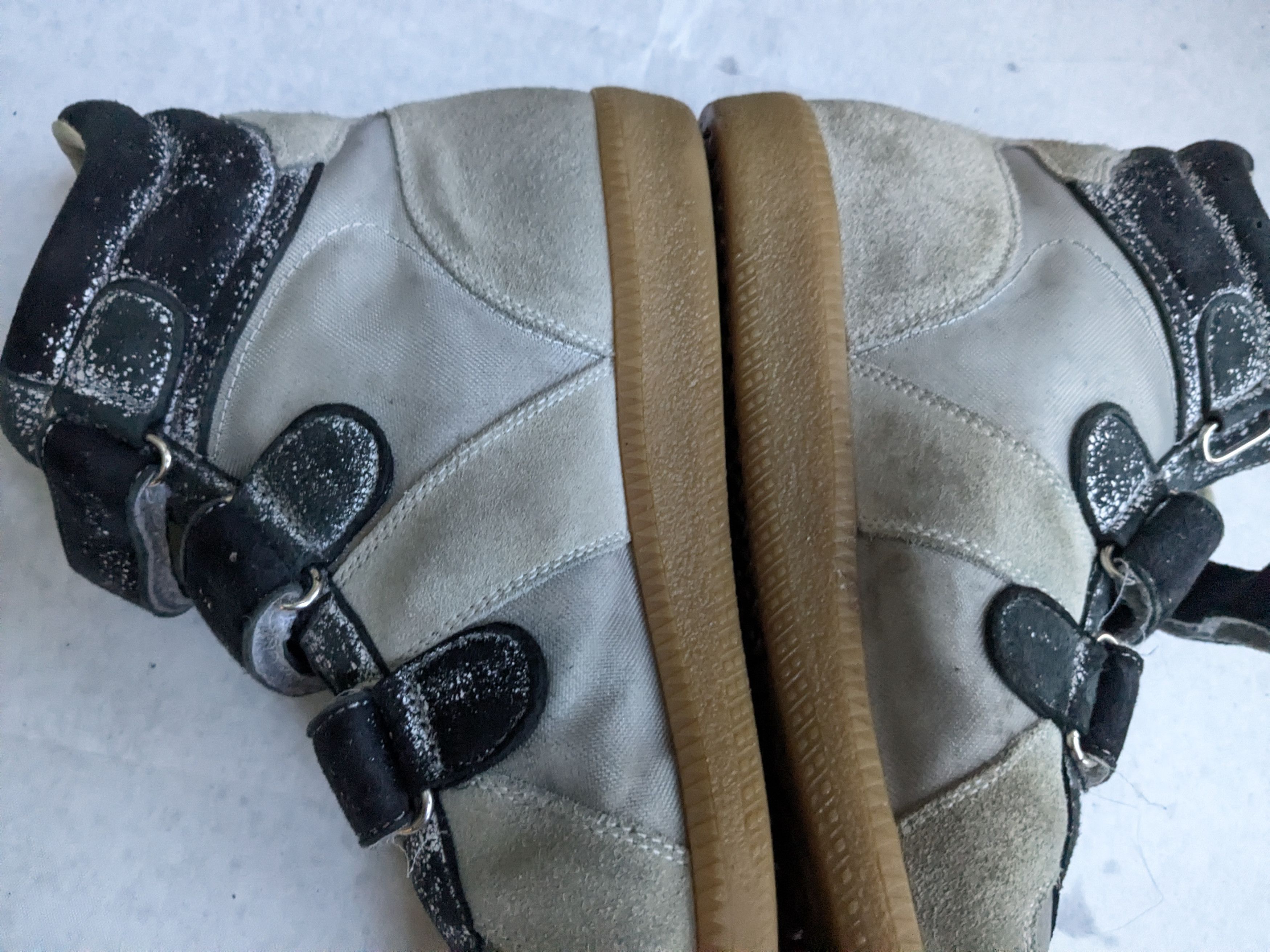 Maison Margiela Maison Margiela Triple Strap Sneakers Gray 8 41 High Tops Size US 8 / EU 41 - 11 Thumbnail