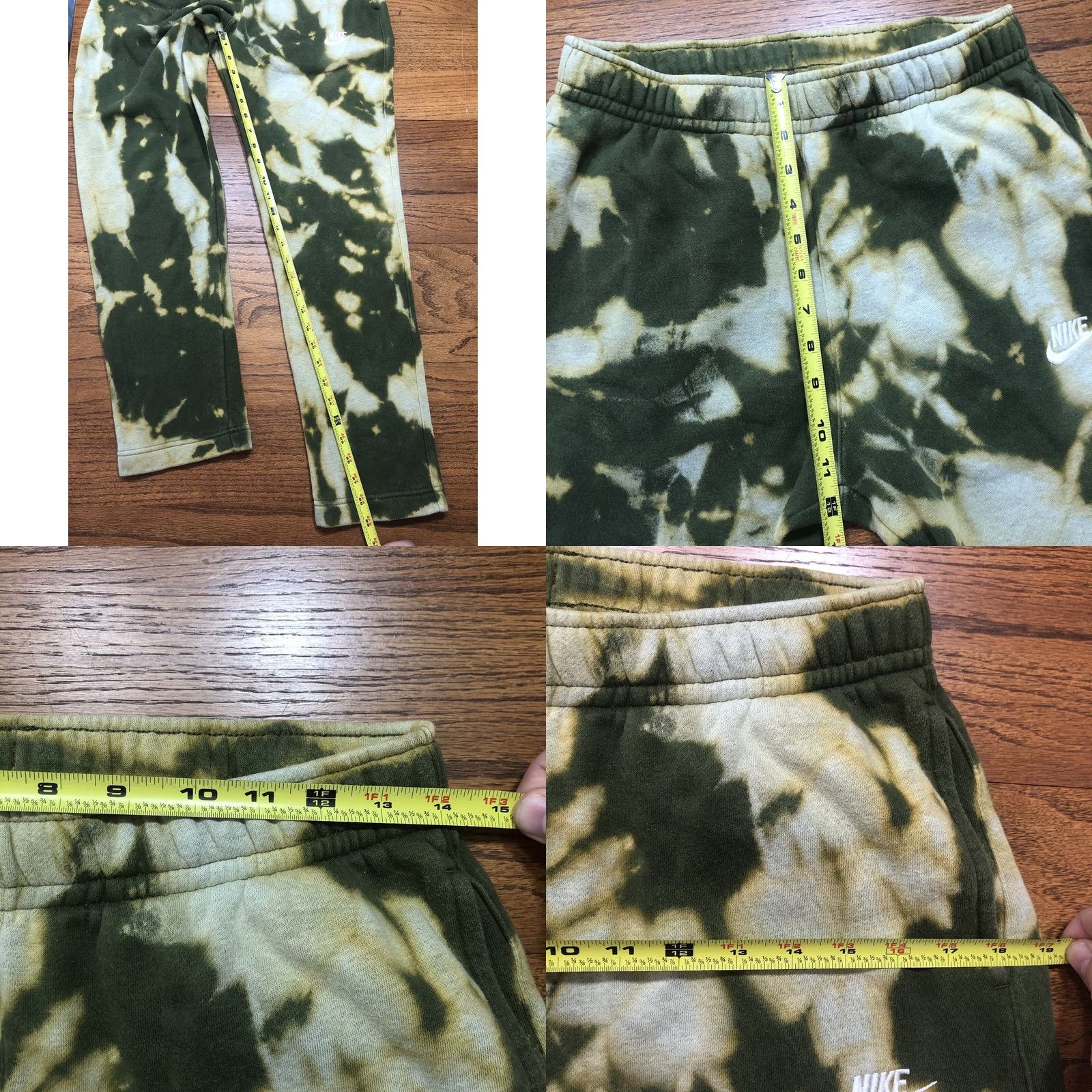 Nike Nike Sweatpants Joggers Green Tie Dye Adult Small 90s Size US 29 - 9 Thumbnail