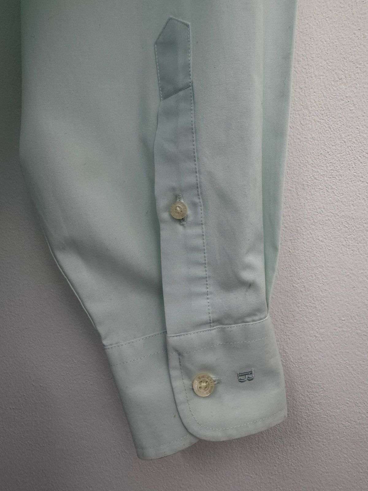 Balmain Balmain Paris Men Shirt Turquoise Size XL Size US XL / EU 56 / 4 - 8 Thumbnail