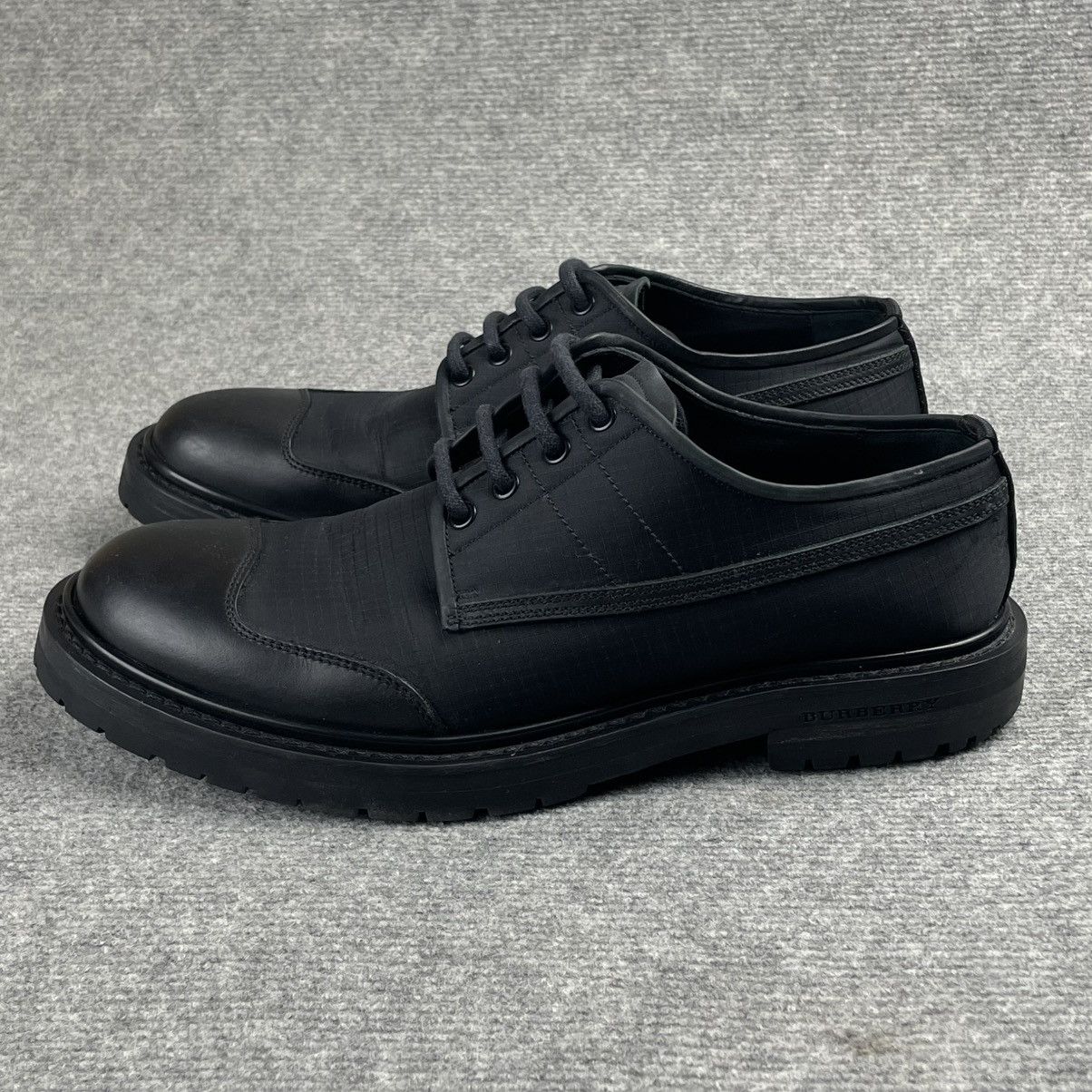 Burberry Burberry Men's Leather Derby Shoes Size US 10 / EU 43 - 5 Thumbnail