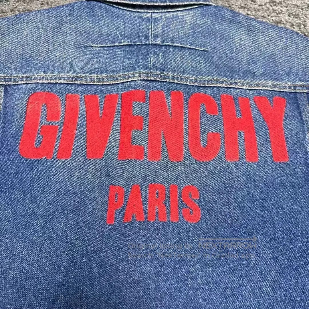 Givenchy givenchy embroidered denim jacket size M. Size US M / EU 48-50 / 2 - 6 Thumbnail