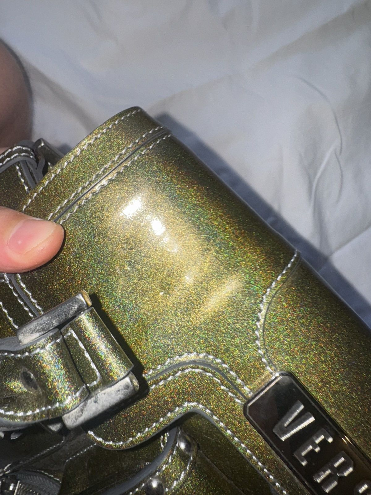Versus Versace Versace Versus military bag in olive green Size ONE SIZE - 10 Thumbnail