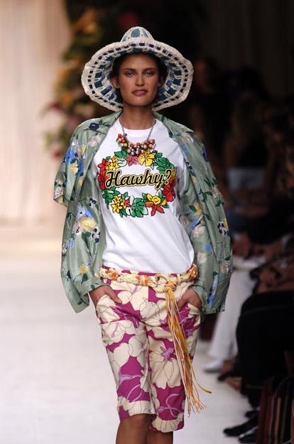 Moschino MOSCHINO Cheap & Chic SS2005 Floral Blossom Skirt Size 28" / US 6 / IT 42 - 8 Thumbnail