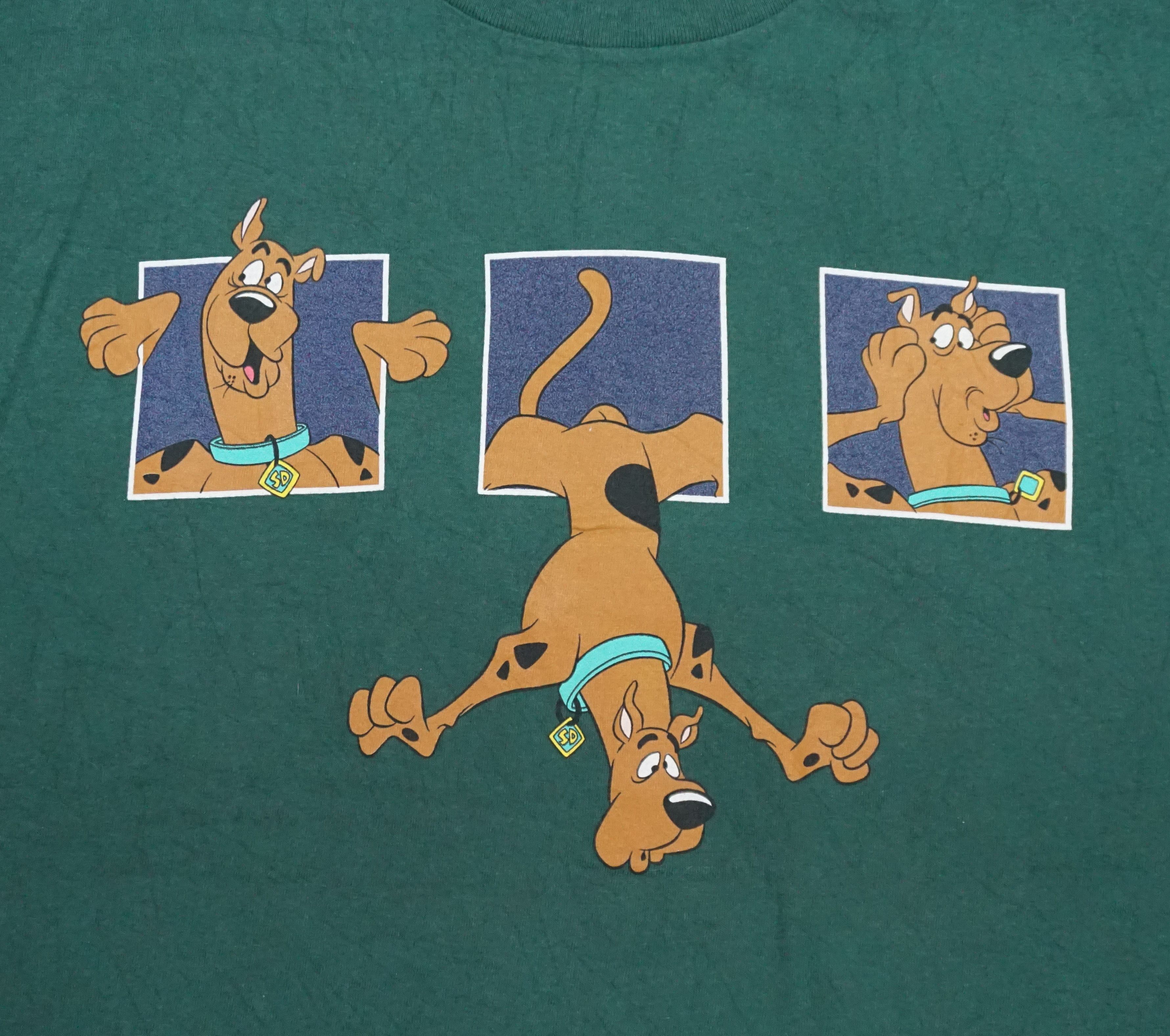 Cartoon Network × Mostly Heard Rarely Seen × Vintage 90's Cartoon Network Scooby-Doo Promo T-shirt Size US L / EU 52-54 / 3 - 2 Thumbnail
