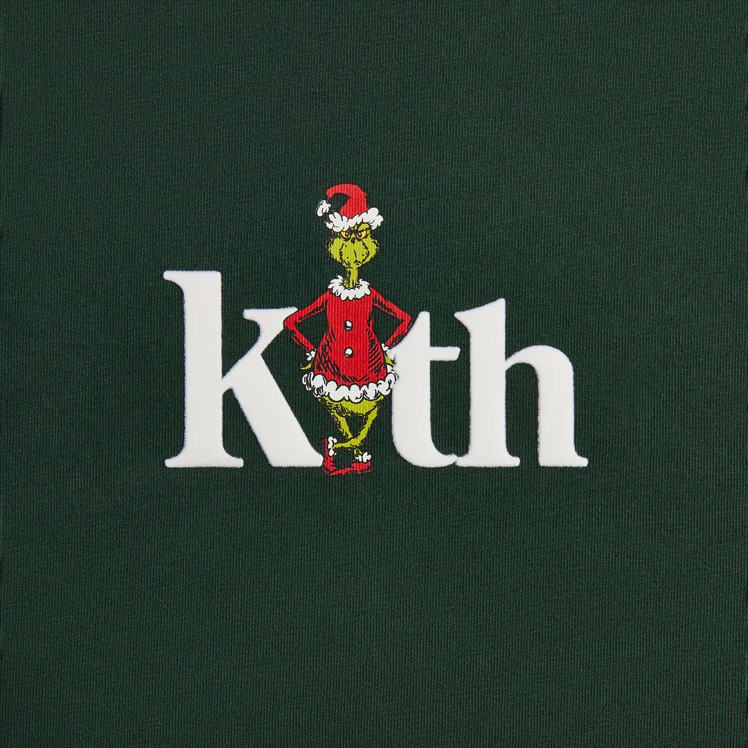 Kith Kith x The Grinch Serif Tee Size US L / EU 52-54 / 3 - 3 Thumbnail
