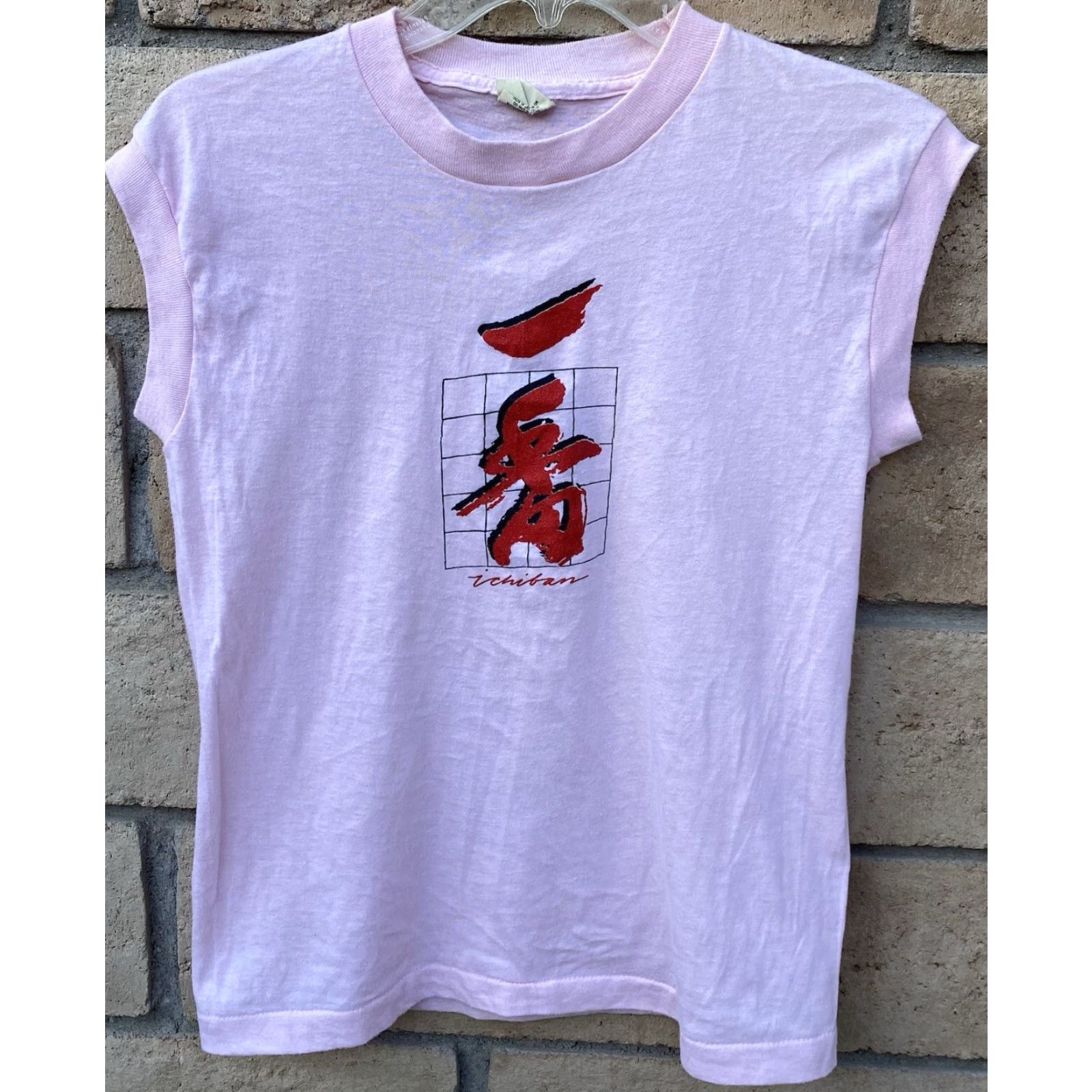 Vintage VINTAGE Screen Stars Muscle Tee Sleeveless T Shirt 1980s Size S Pink Graphic 80s Mens Shirts Size US S / EU 44-46 / 1 - 4 Thumbnail